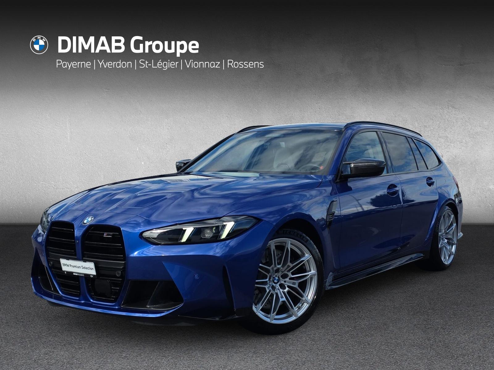 BMW M3 Competition Touring xDrive G81 (CH) ** M Portimao Blau métallisé **