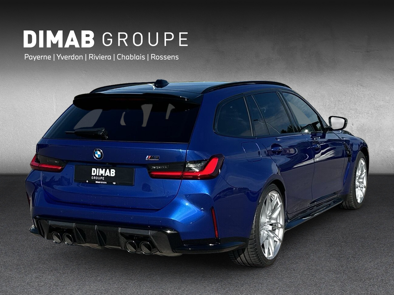 BMW M3 Competition Touring xDrive G81 (CH) ** M Portimao Blau métallisé **-image-4