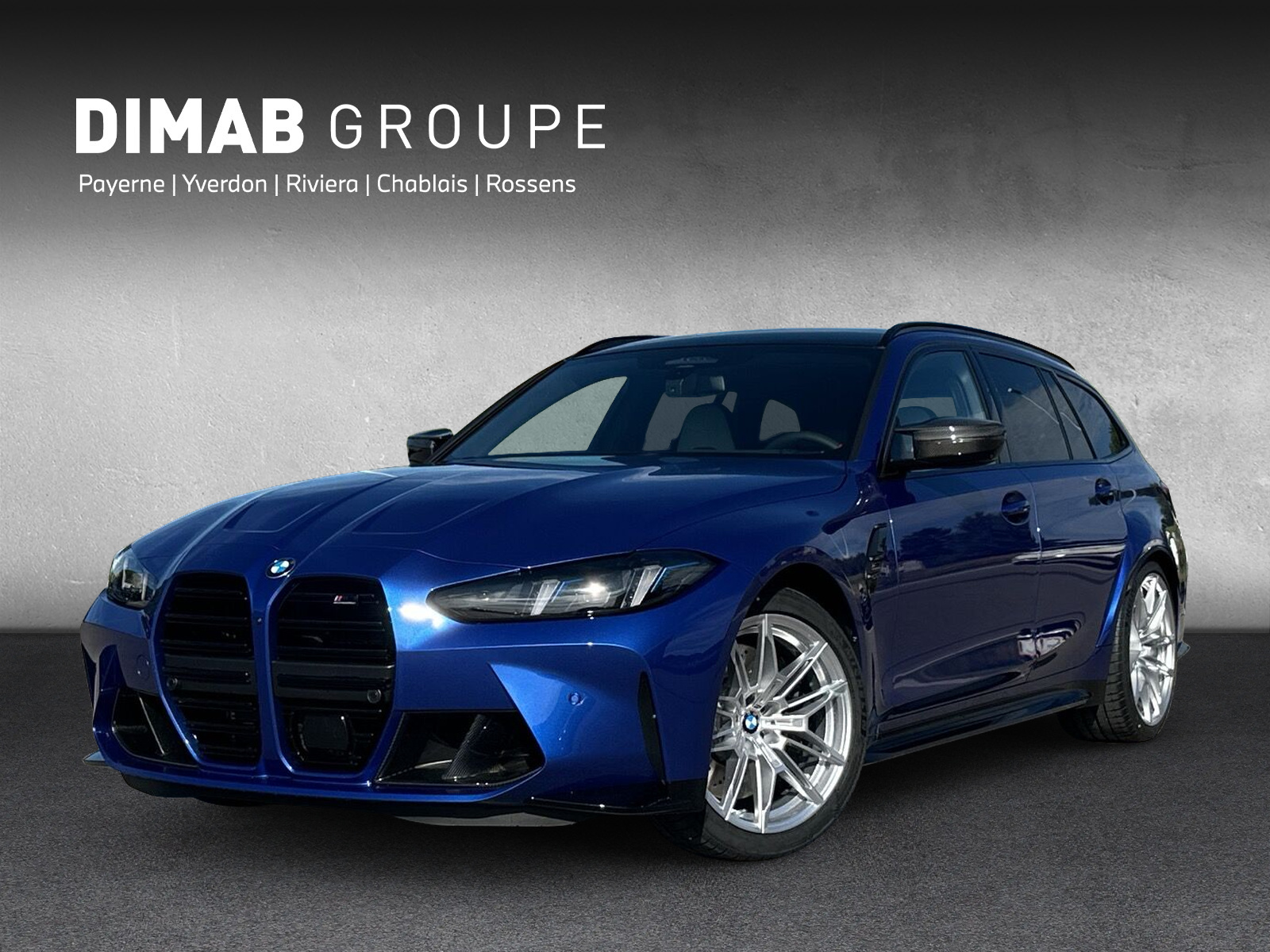 BMW M3 Competition Touring xDrive G81 (CH) ** M Portimao Blau métallisé **-image-0
