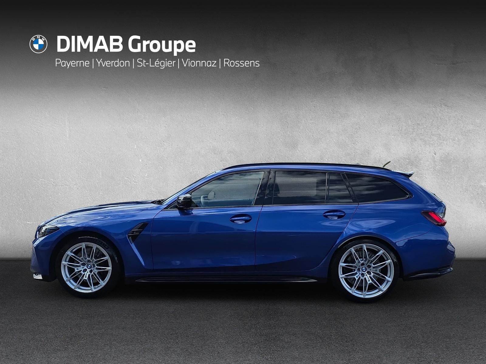 BMW M3 Competition Touring xDrive G81 (CH) ** M Portimao Blau métallisé **-showroom-element-1
