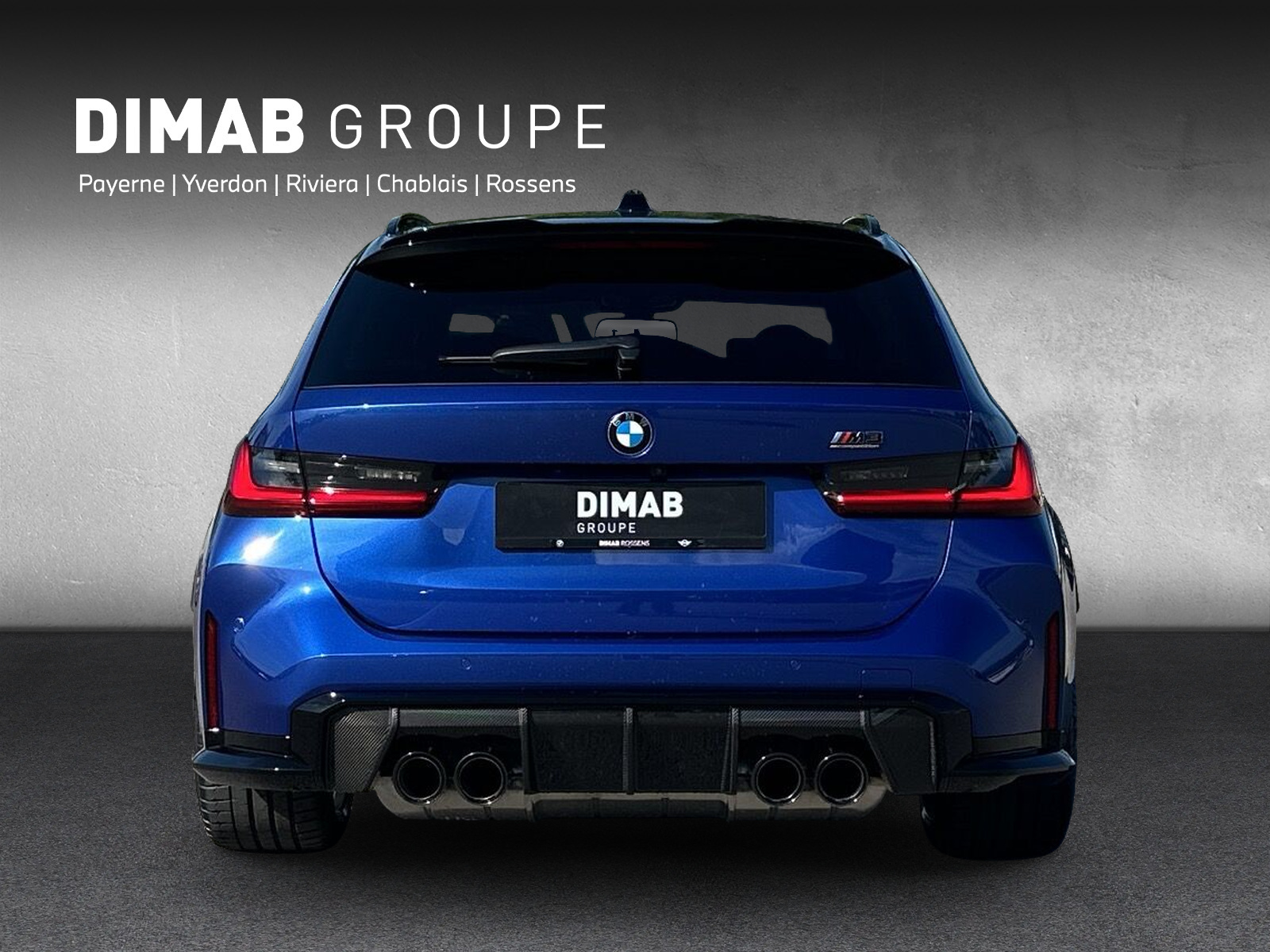 BMW M3 Competition Touring xDrive G81 (CH) ** M Portimao Blau métallisé **-image-3
