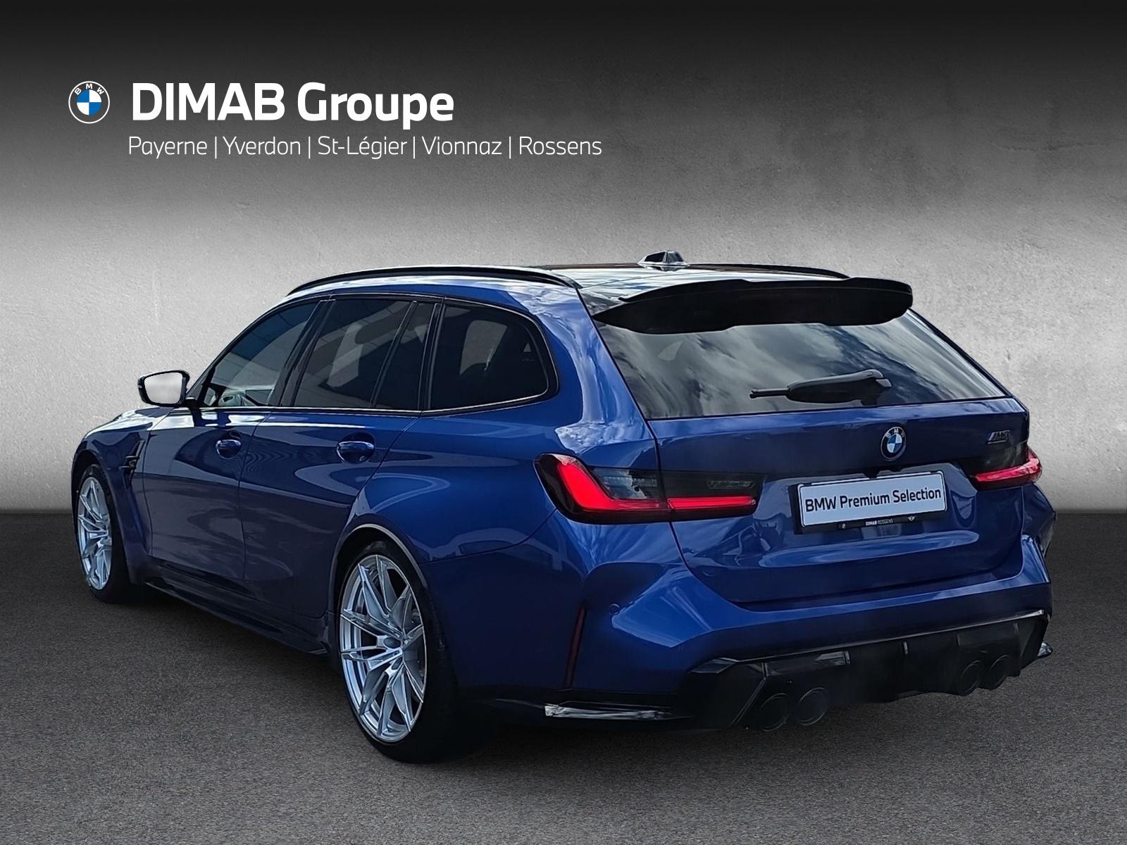BMW M3 Competition Touring xDrive G81 (CH) ** M Portimao Blau métallisé **-showroom-element-2