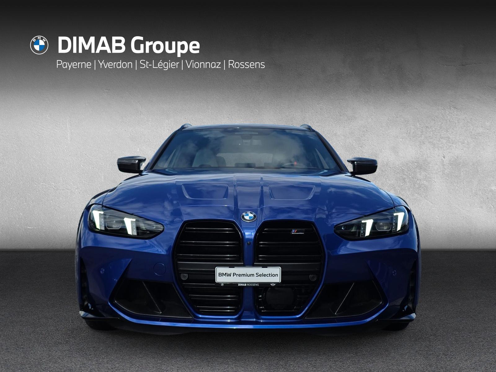 BMW M3 Competition Touring xDrive G81 (CH) ** M Portimao Blau métallisé **-image-7