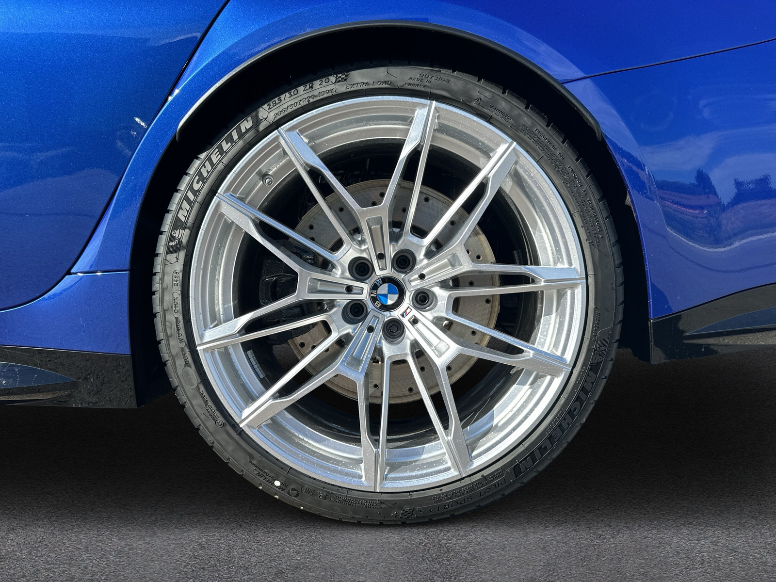 BMW M3 Competition Touring xDrive G81 (CH) ** M Portimao Blau métallisé **-image-8