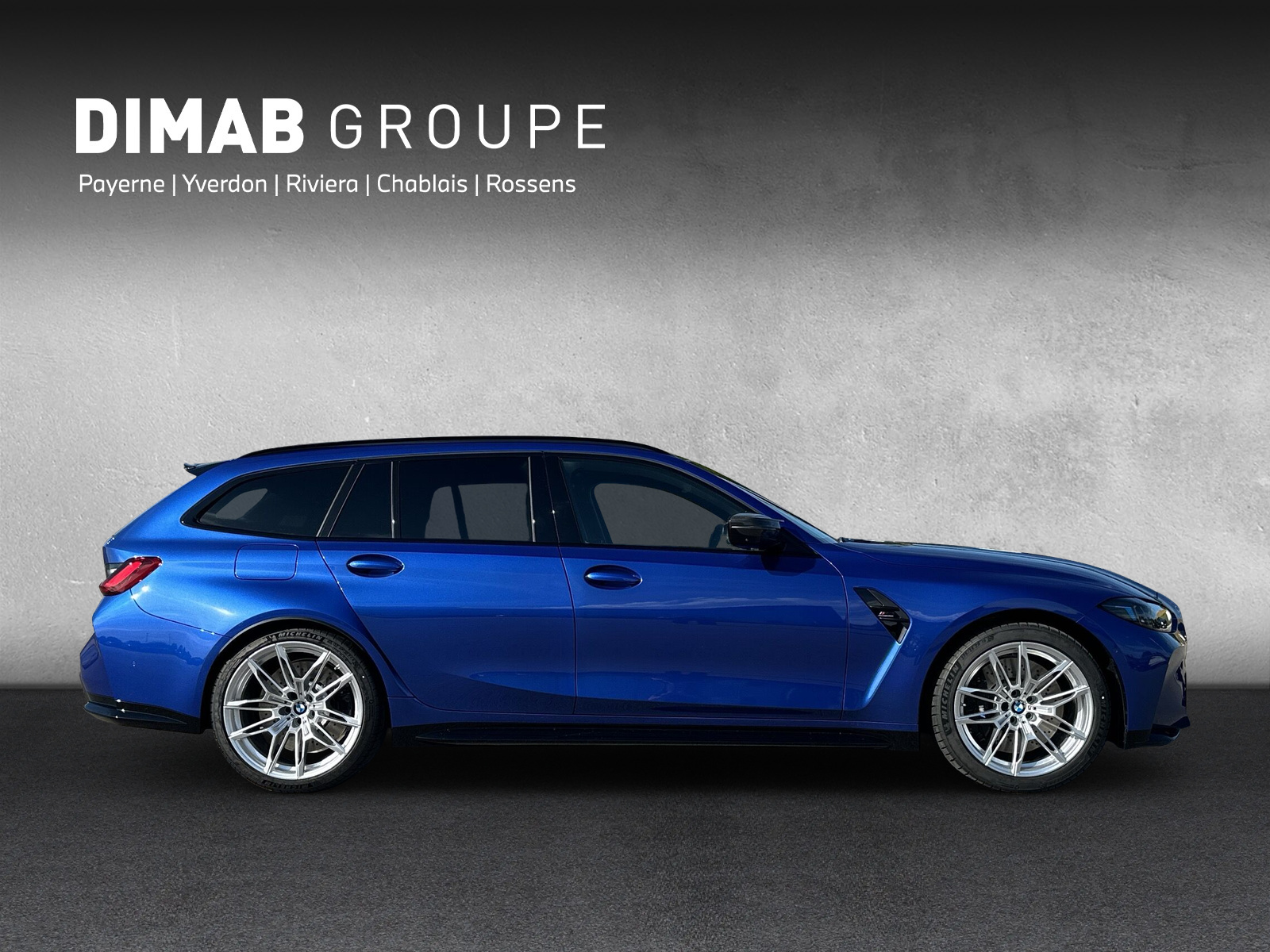 BMW M3 Competition Touring xDrive G81 (CH) ** M Portimao Blau métallisé **-image-5