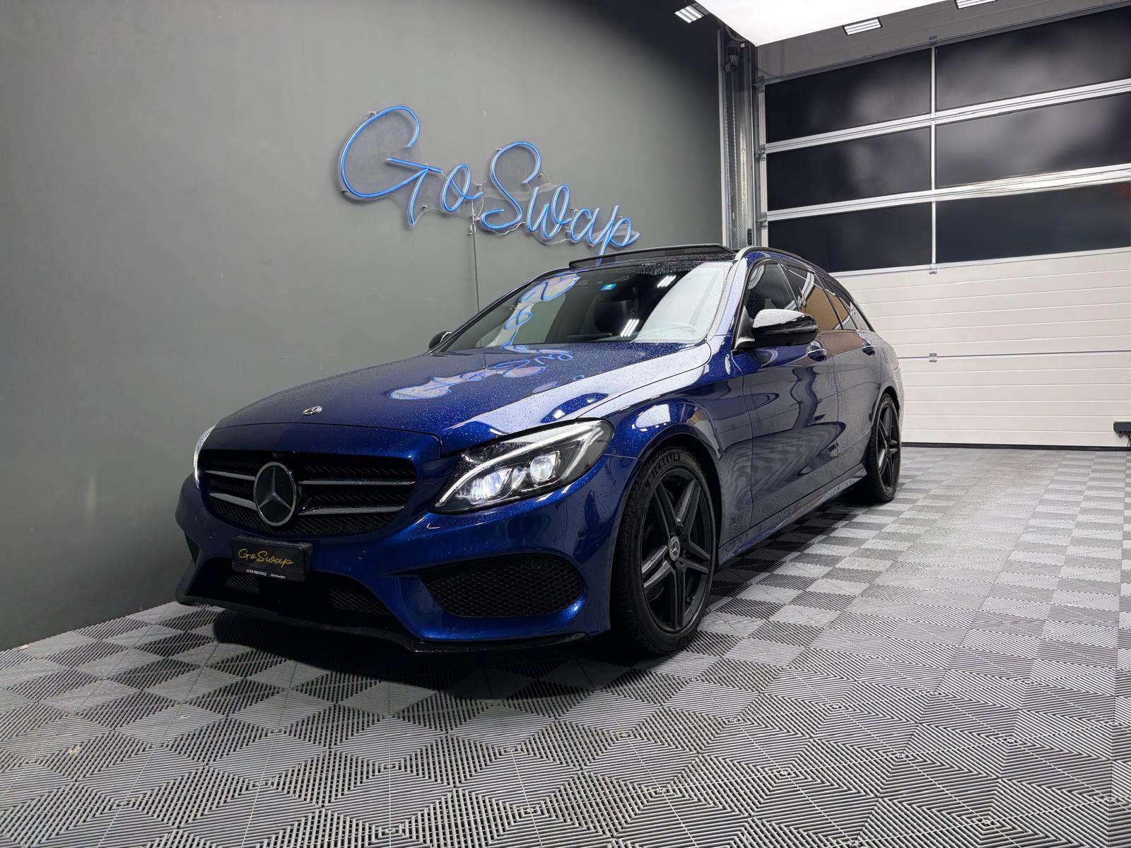MERCEDES-BENZ C 250 d Swiss Star AMG Line 4Matic 9G-Tronic - Toit ouvrant-image-7