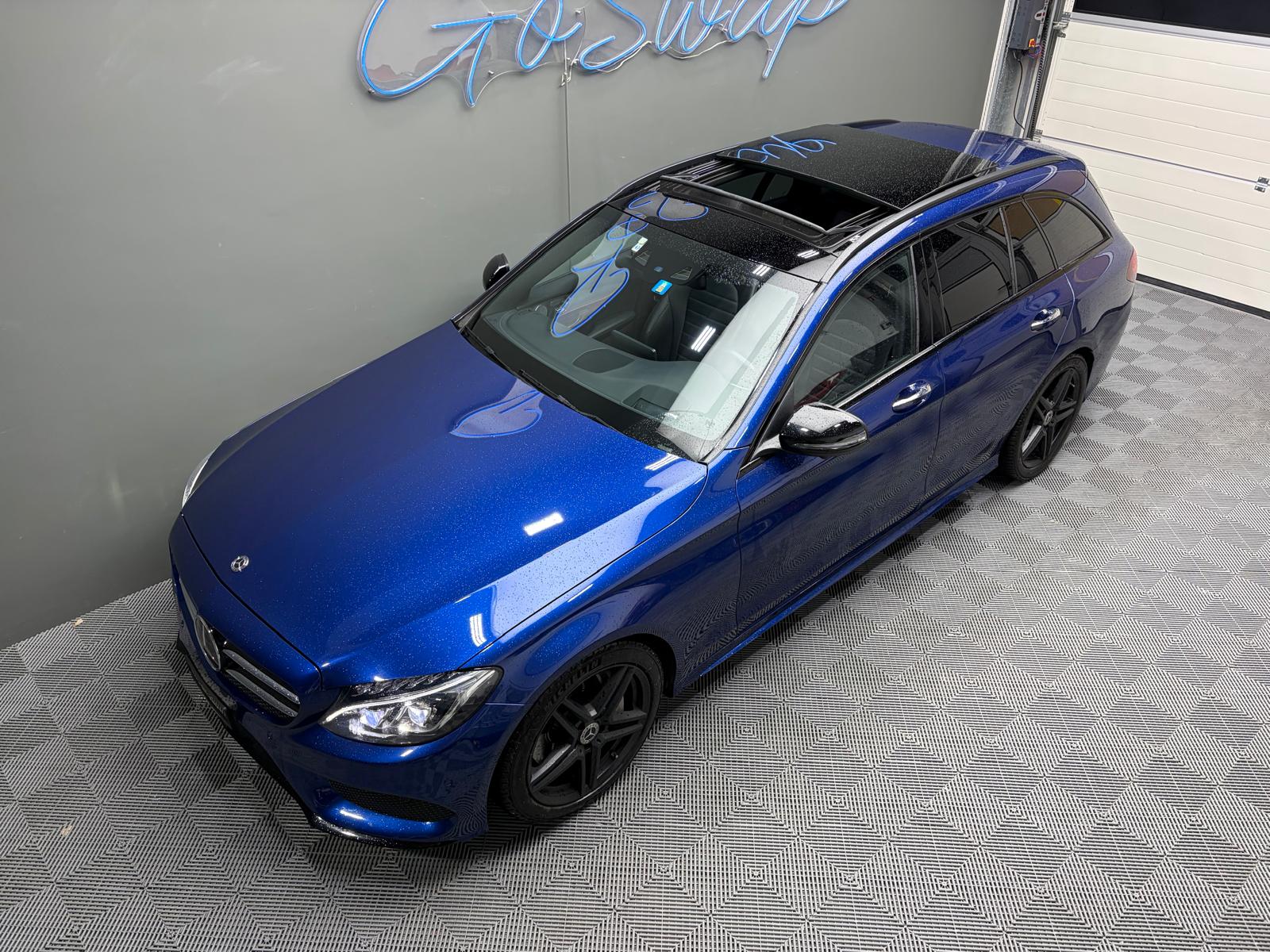 MERCEDES-BENZ C 250 d Swiss Star AMG Line 4Matic 9G-Tronic - Toit ouvrant-image-6