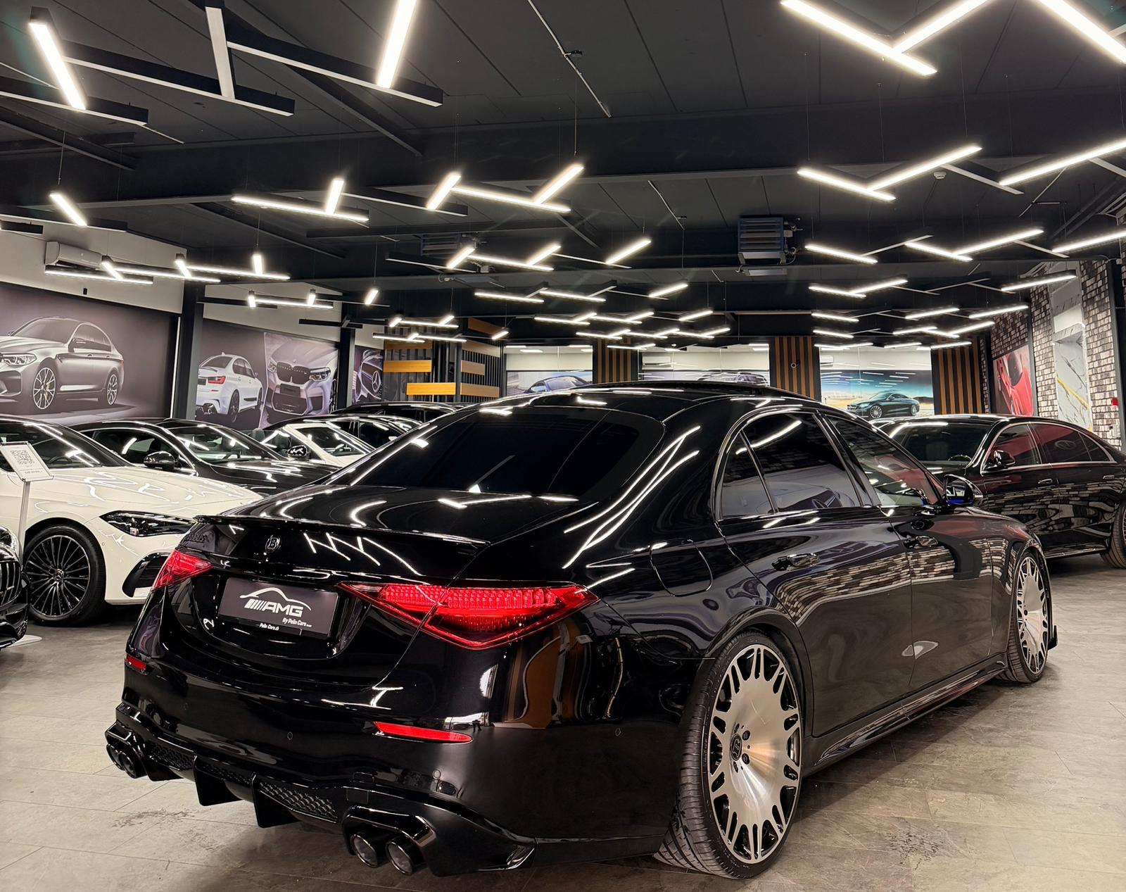 MERCEDES-BENZ S 450 L 4Matic All Black Brabus Performance 9G-Tronic 5Jahre Garantie & Gratisservice-image-5