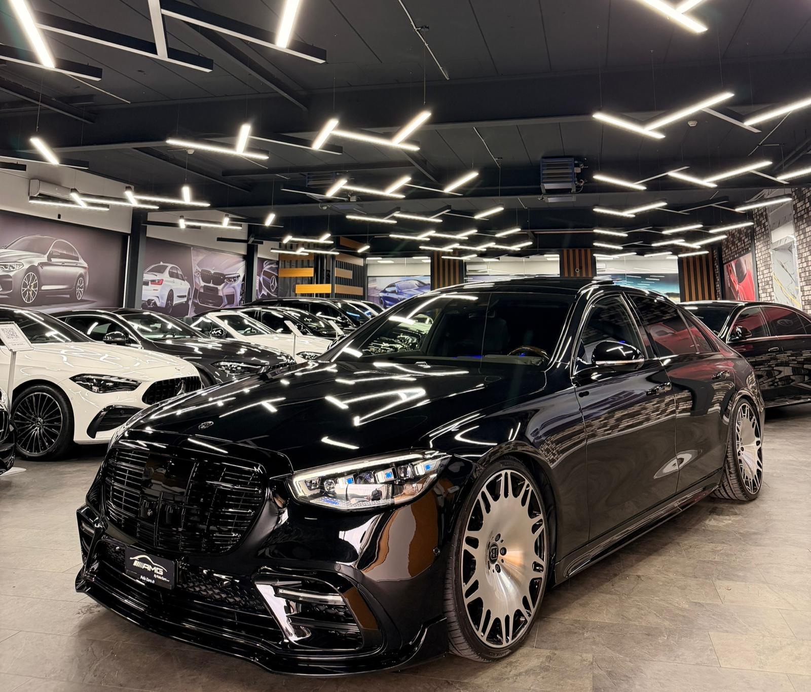 MERCEDES-BENZ S 450 L 4Matic All Black Brabus Performance 9G-Tronic 5Jahre Garantie & Gratisservice-image-3