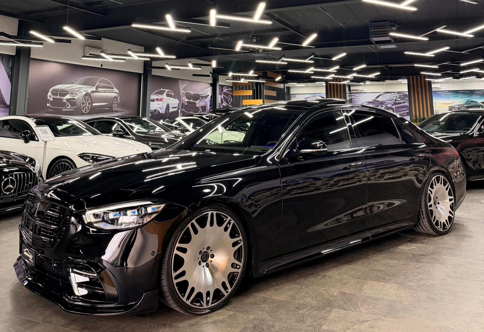 MERCEDES-BENZ S 450 L 4Matic All Black Brabus Performance 9G-Tronic 5Jahre Garantie & Gratisservice-image-2