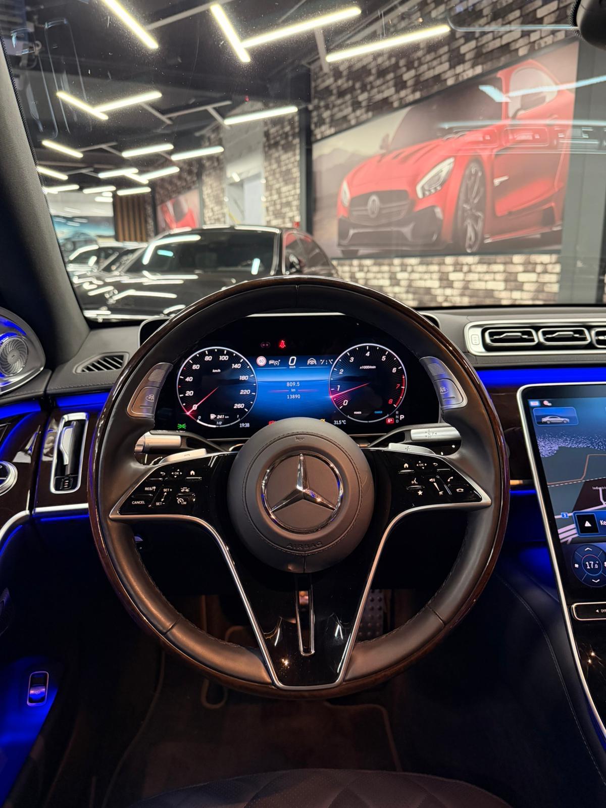 MERCEDES-BENZ S 450 L 4Matic All Black Brabus Performance 9G-Tronic 5Jahre Garantie & Gratisservice-image-9