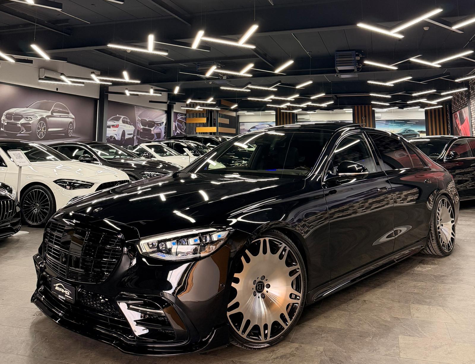 MERCEDES-BENZ S 450 L 4Matic All Black Brabus Performance 9G-Tronic 5Jahre Garantie & Gratisservice-image-0