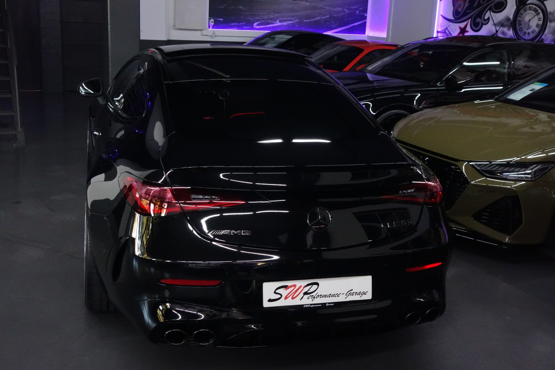 MERCEDES-BENZ CLE 53 COUPE AMG 4Matic+ 9G-Tronic BLACK ON POINT-image-7