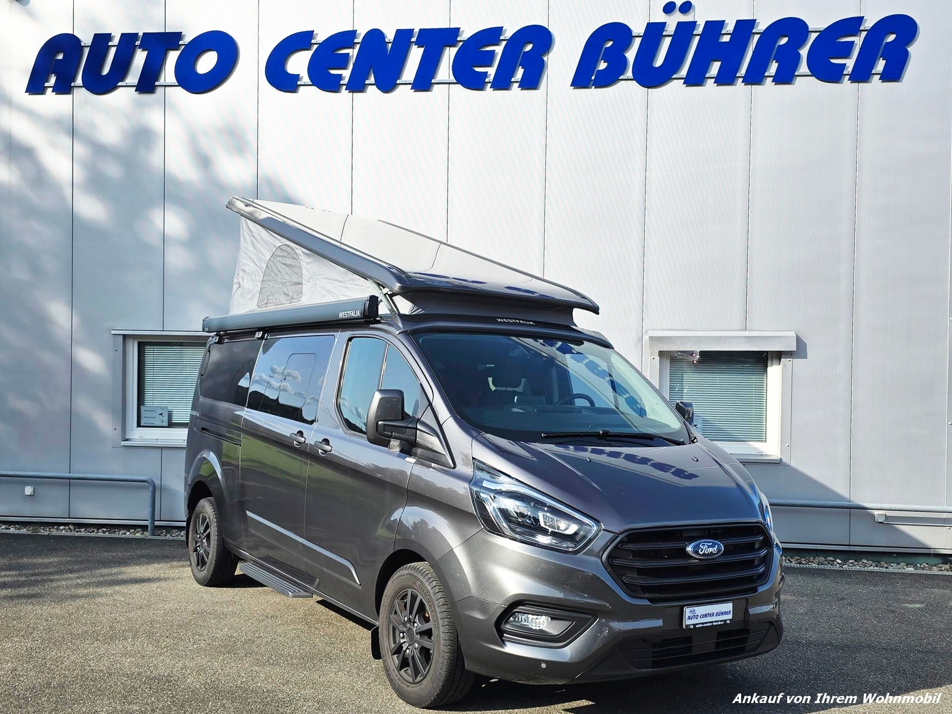 FORD TRANSIT CUSTOM NUGGET PLUS WESTFALIA AUFSTELLDACH 2,0 TDCI DIESEL AUTOMAT-image-2