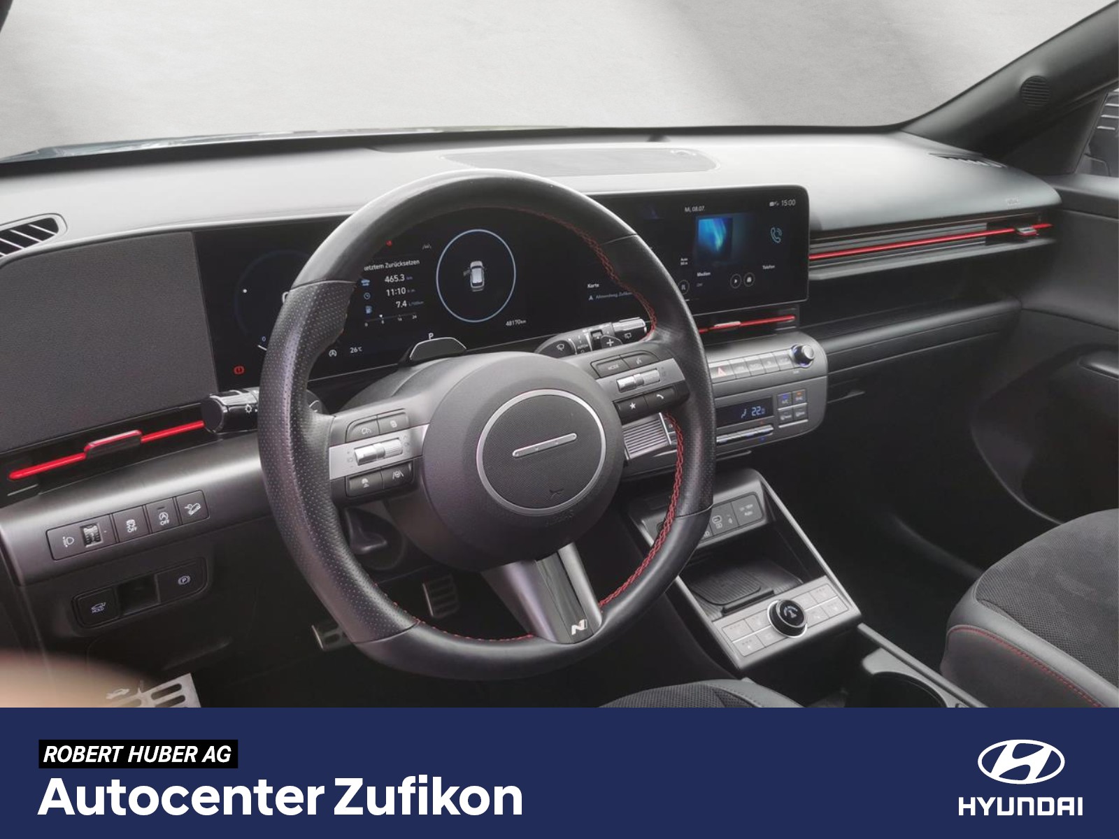 HYUNDAI Kona 1.6 T-GDi N Line 4WD DCT Meta Blue Pearl-image-9