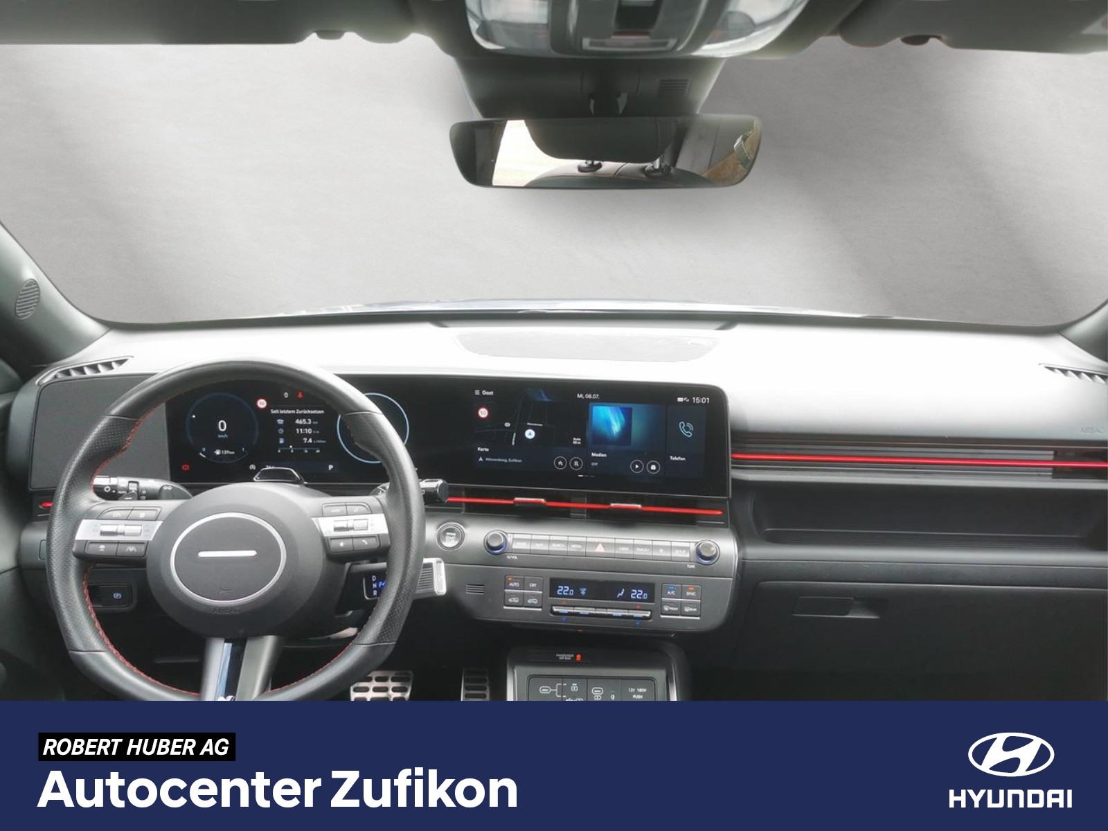 HYUNDAI Kona 1.6 T-GDi N Line 4WD DCT Meta Blue Pearl-image-12