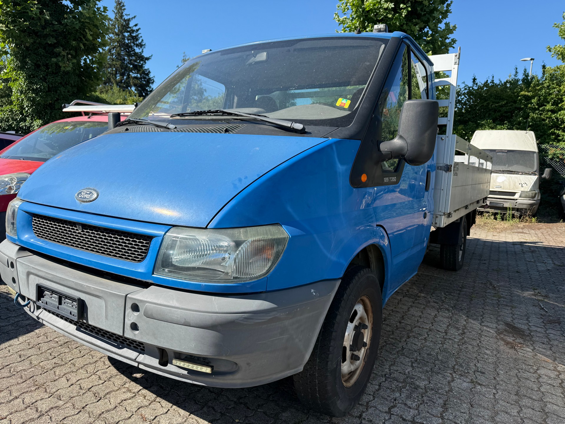 FORD Transit 2.4 TD 350 M Ladekran-image-0
