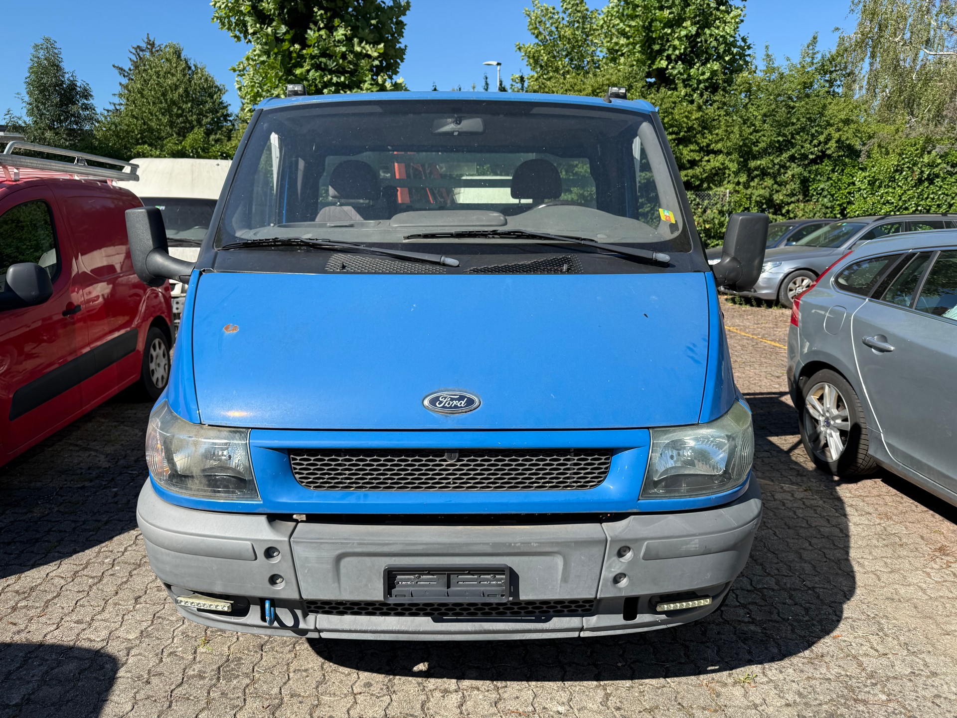 FORD Transit 2.4 TD 350 M Ladekran-image-1