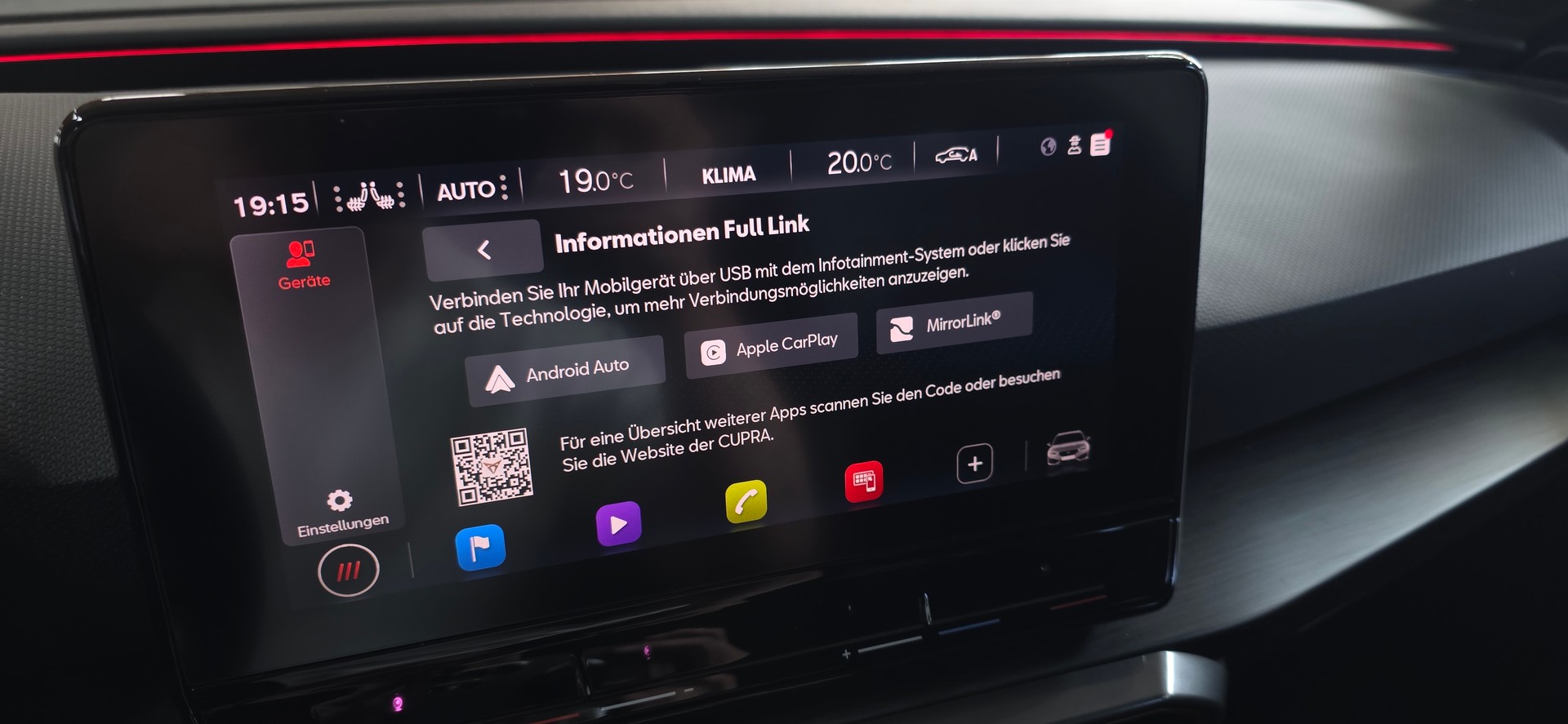 CUPRA LEON ST 2.0 TSI VZ DSG 4Drive *Anhängerkupplung*Spurhalte-&AbstandsAssistent*Rückfahrkamera*Ambientebeleuchtung*-image-20