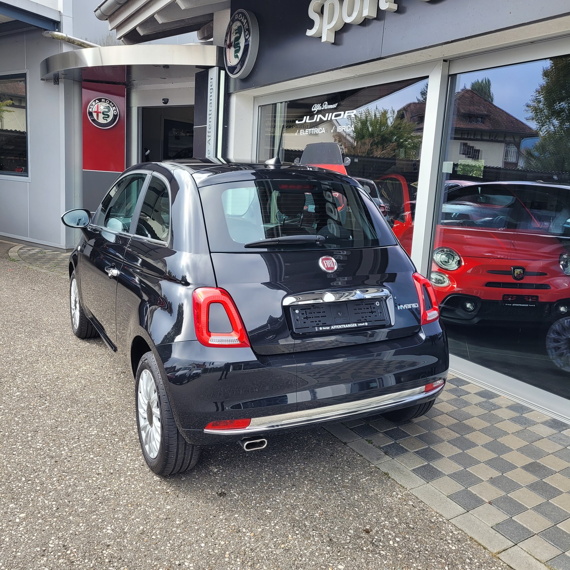 FIAT 500 1.0 N3 Mild Hybrid Lounge Inkl. Glasdach-image-2