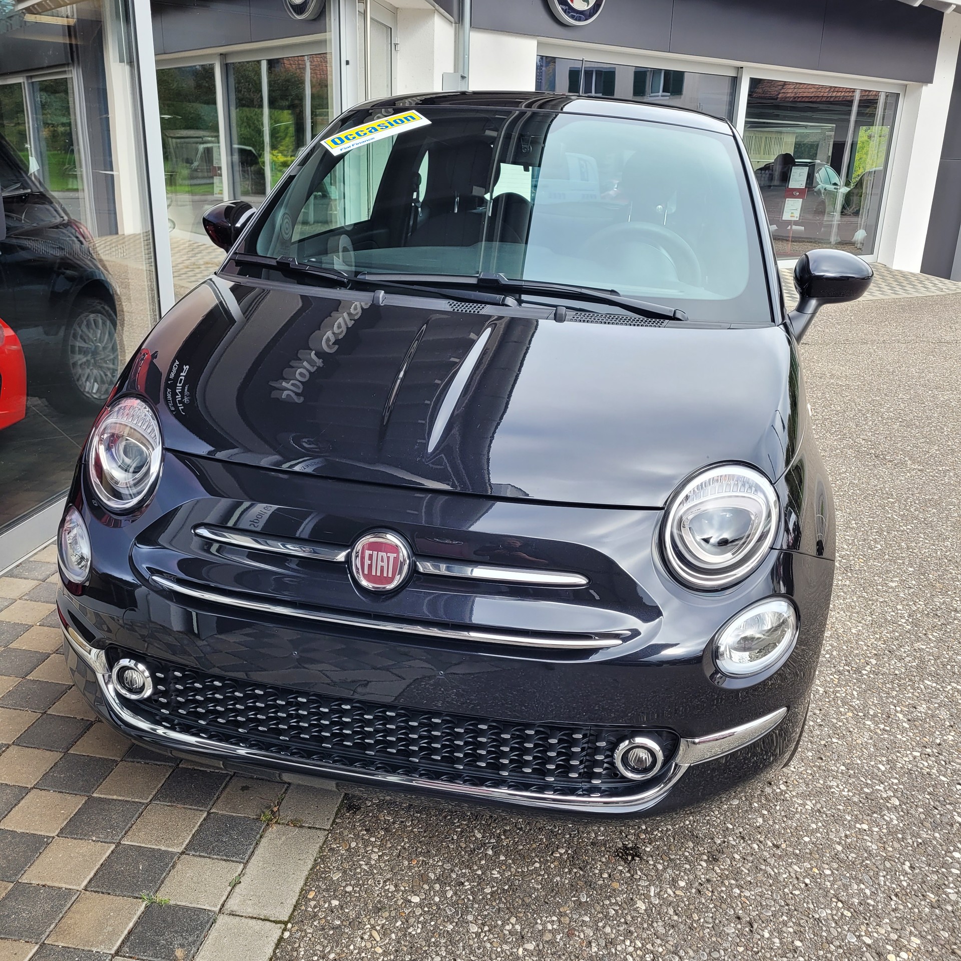 FIAT 500 1.0 N3 Mild Hybrid Lounge Inkl. Glasdach-image-1
