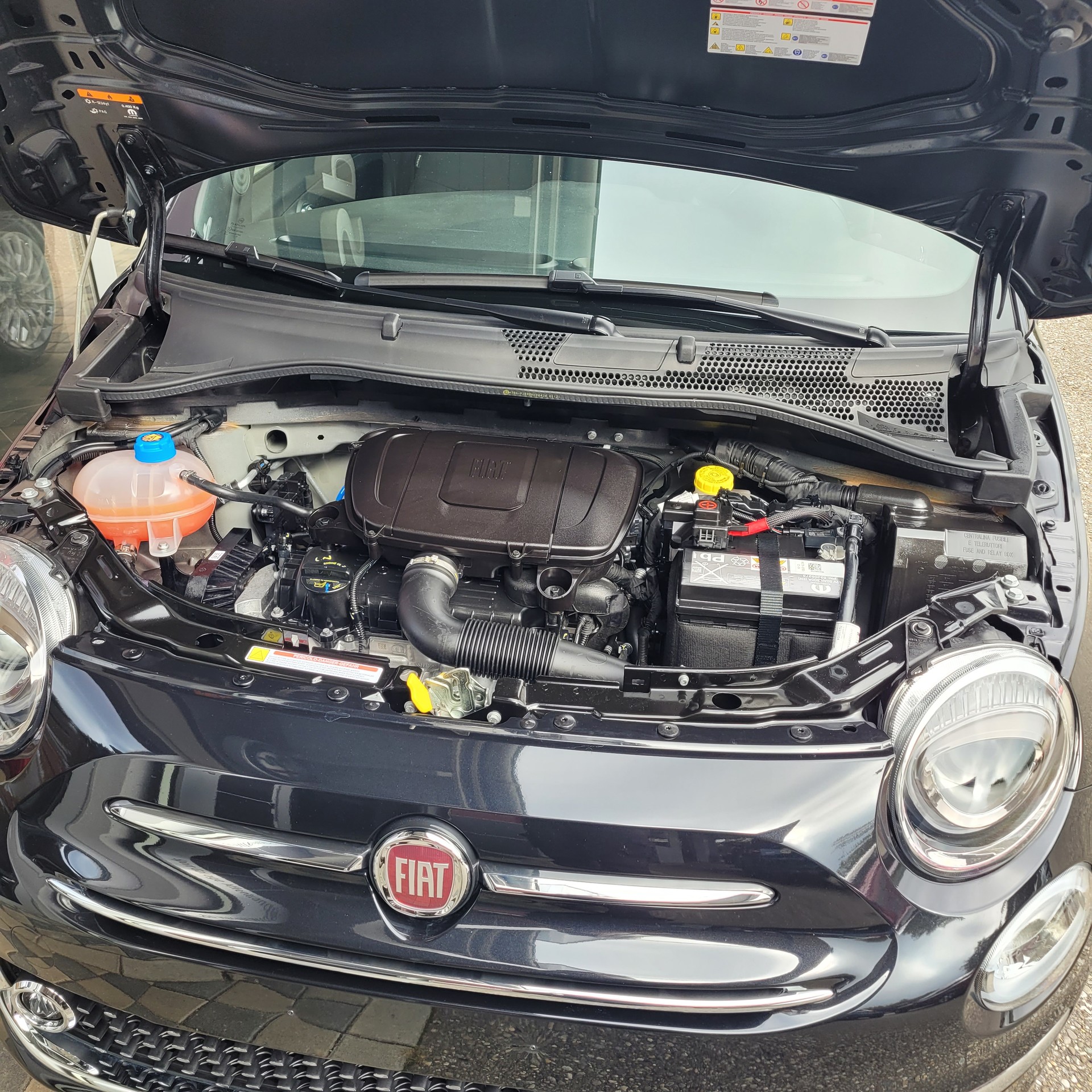 FIAT 500 1.0 N3 Mild Hybrid Lounge Inkl. Glasdach-image-11