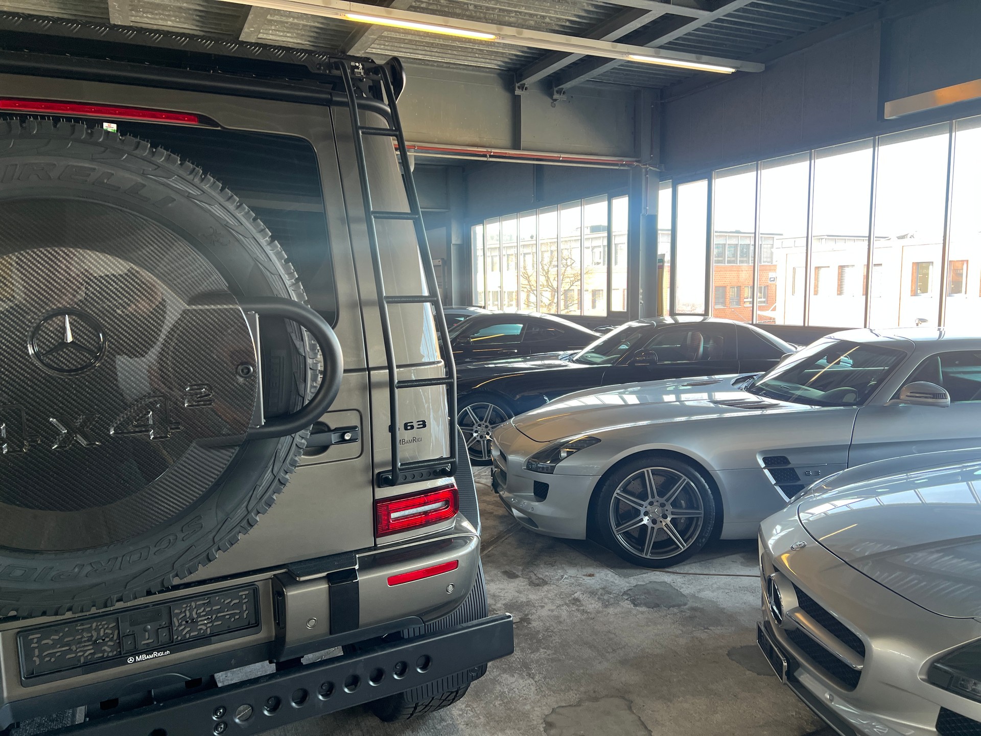 MERCEDES-BENZ G 63 AMG 4x4 hoch2 Speedshift Plus G-Tronic-image-12