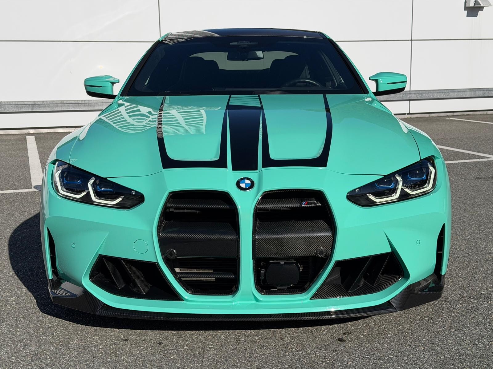 BMW M4 Coupé Competition M xDrive Individual Mint Green Werksgarantie bis 27.05.2027-image-1