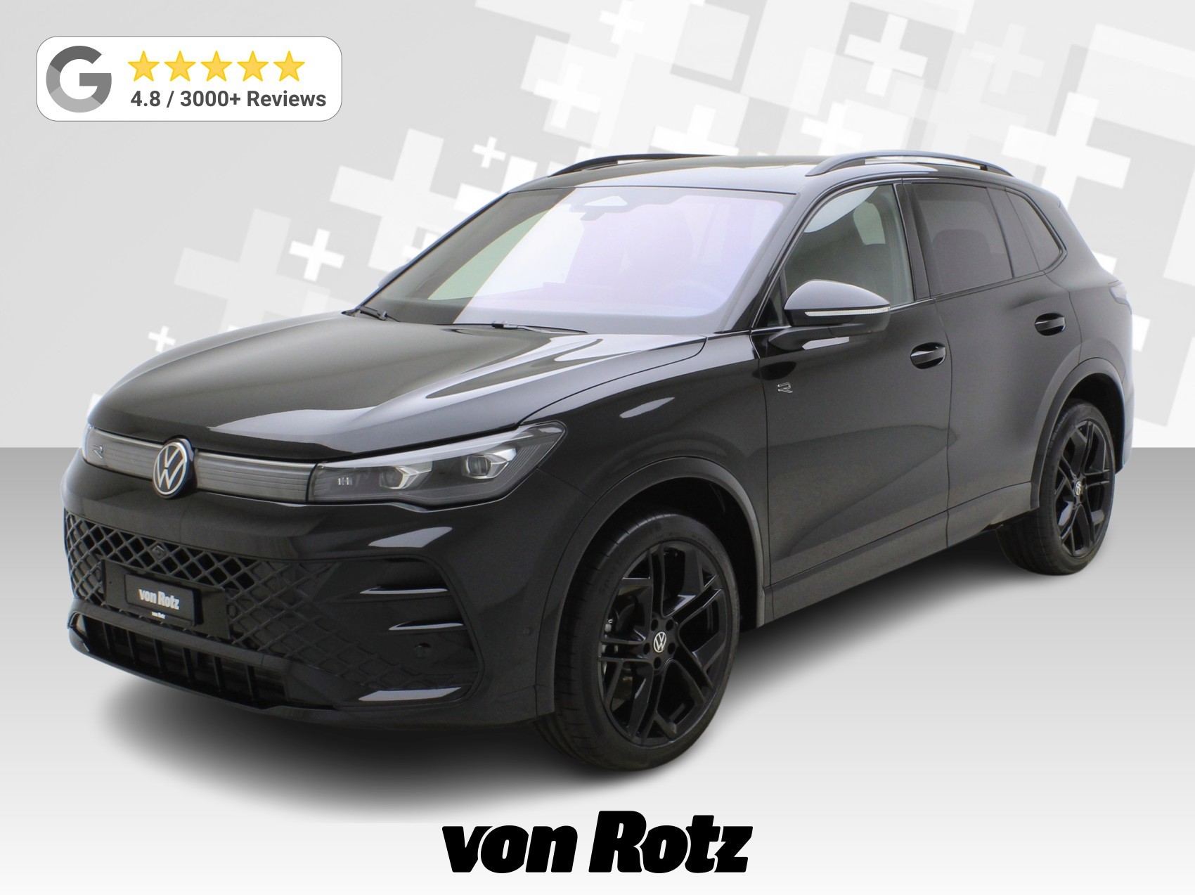 VW Tiguan 2.0 TSI DSG R-Line Black Style 4Motion **VW Werksgarantie bis 08/2030**-image-0