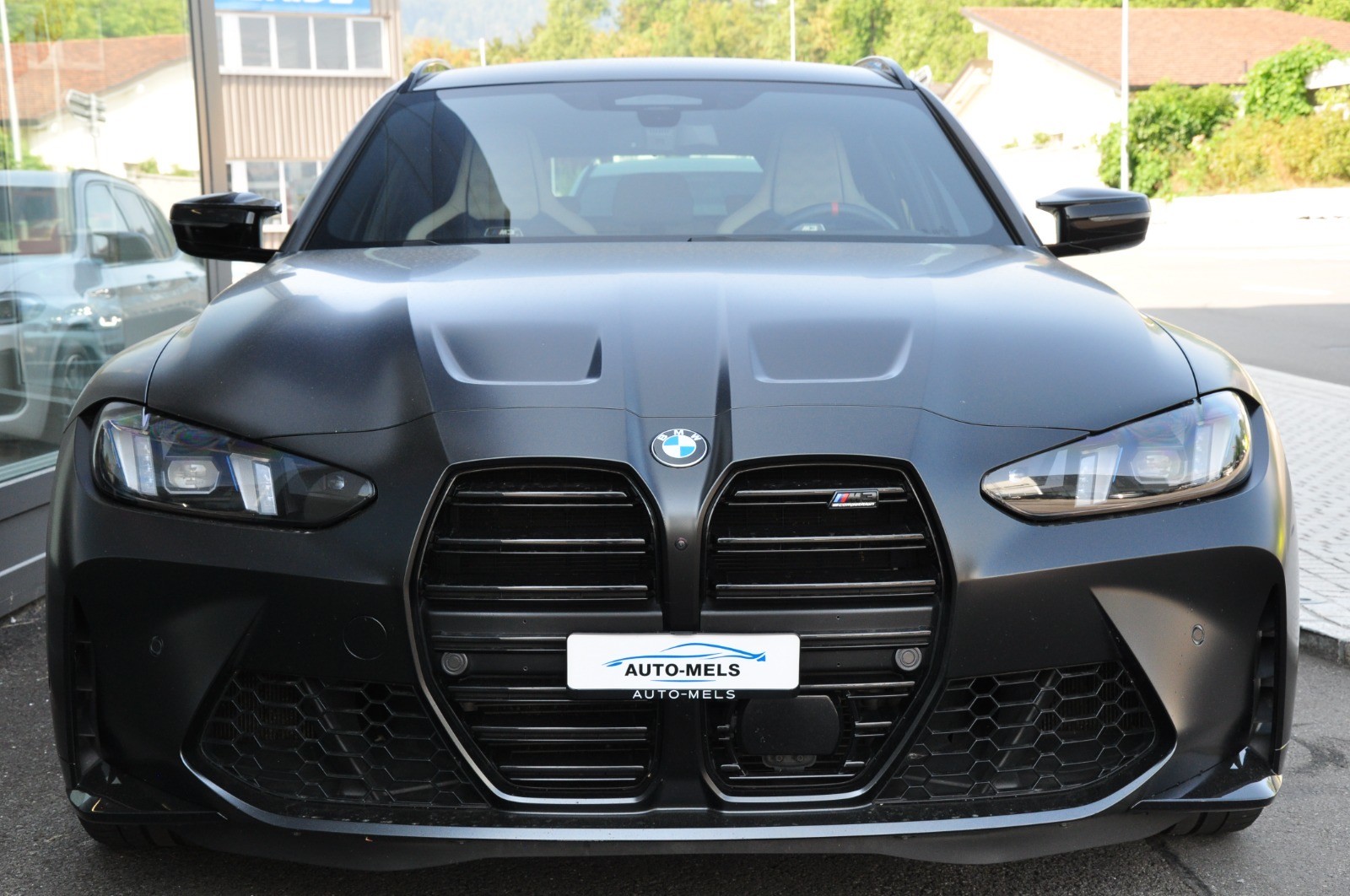 BMW M3 Touring xDrive Competition M **SONDERLACKIERUNG SCHWARZMATT**-image-4