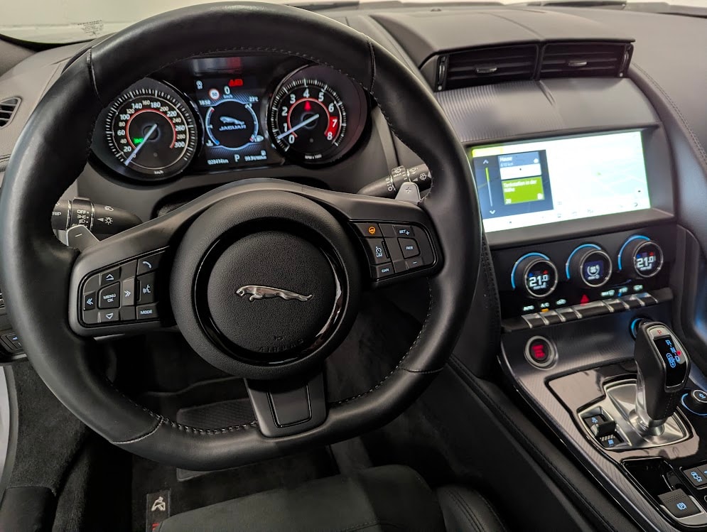 JAGUAR F-Type Convertible 3.0 V6 R-Dynamic AWD FACELIFT*12MT GAR 2xBLACK-PACK NAVI MERIDIAN CAM UVM*-image-10