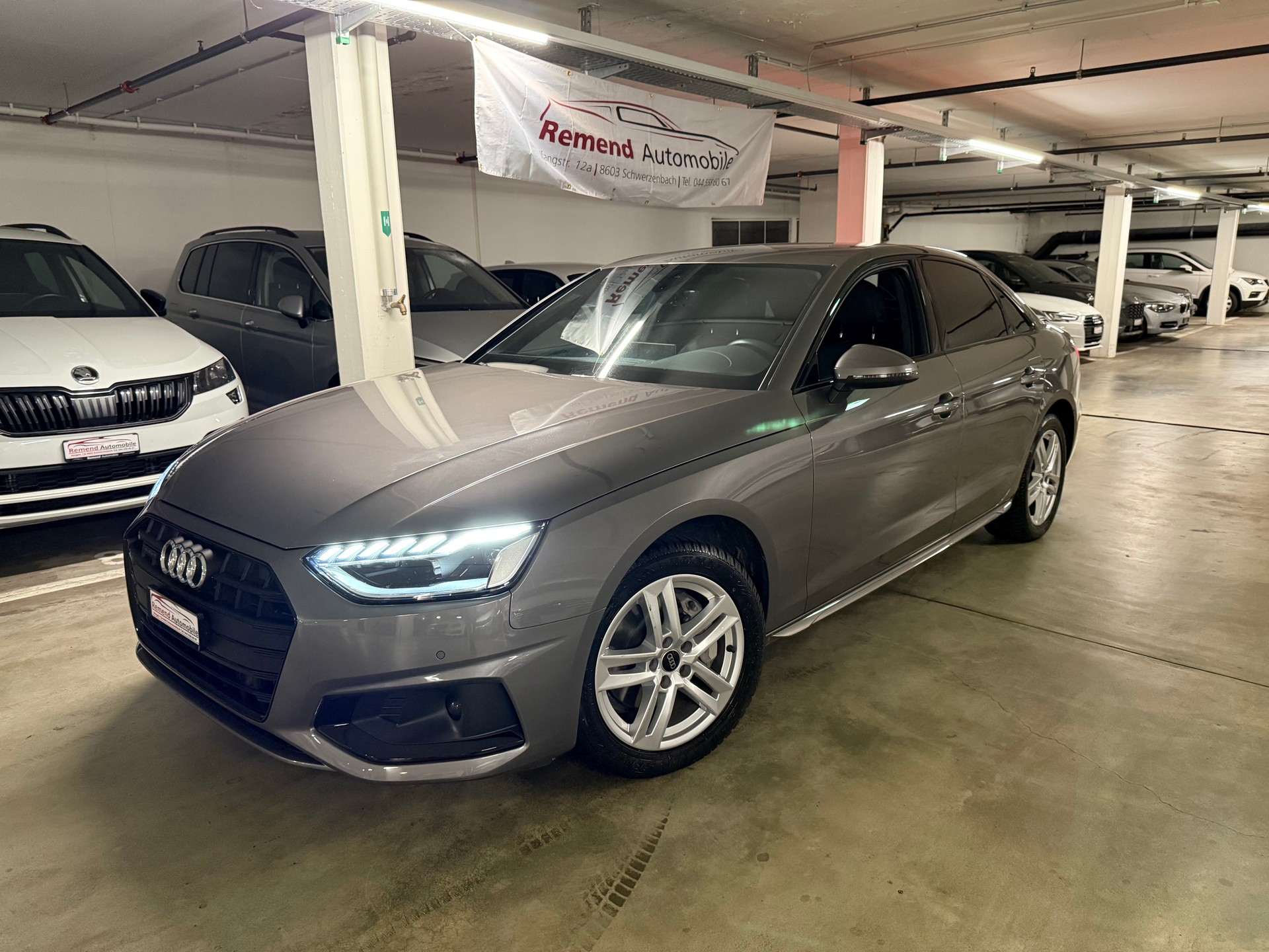 AUDI A4 Limousine 40 TDI advanced quattro S-tronic AHK, RF- Kamera-image-1