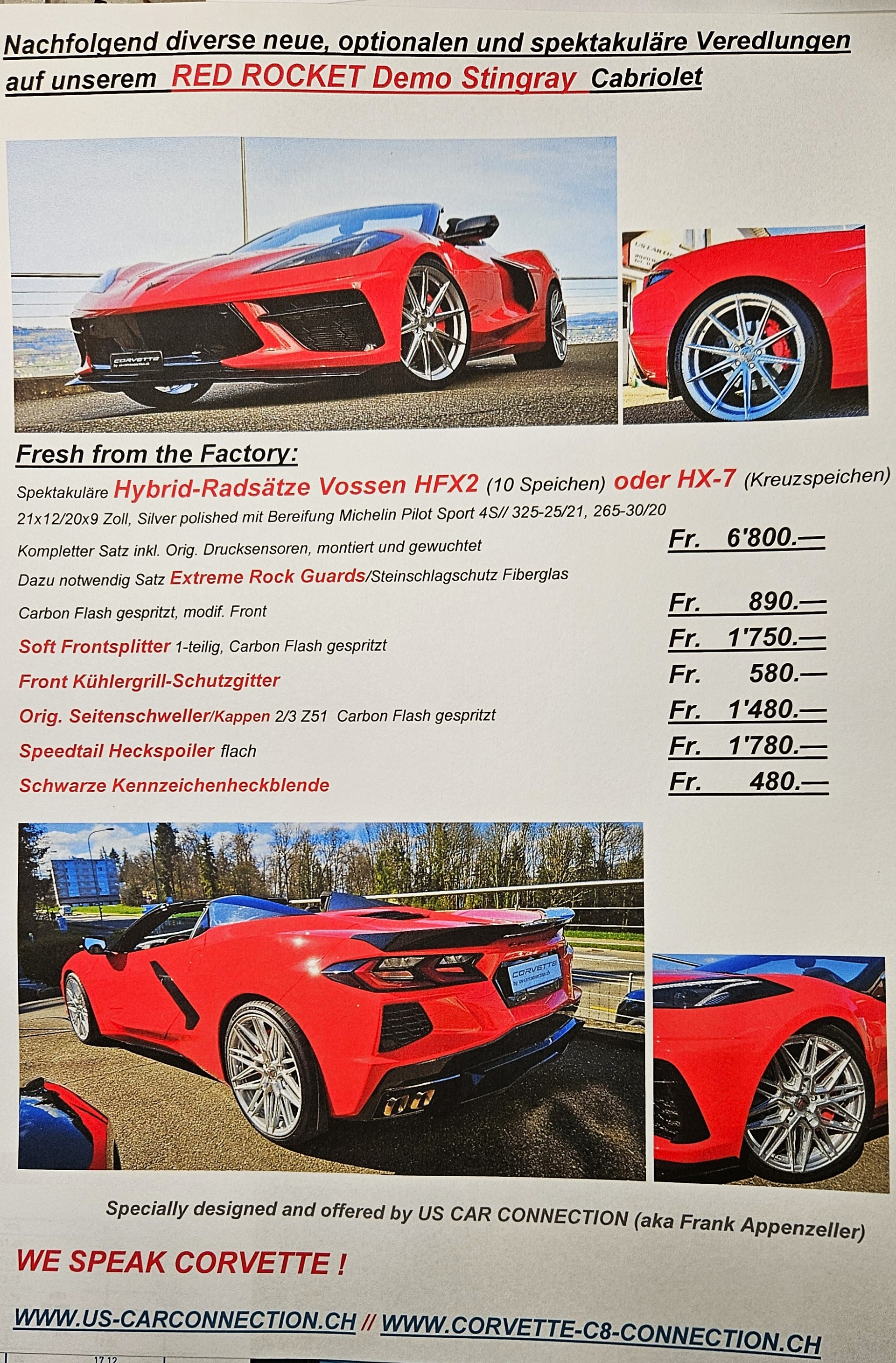 CHEVROLET CORVETTE C8 Stingray Cabriolet-showroom-element-3
