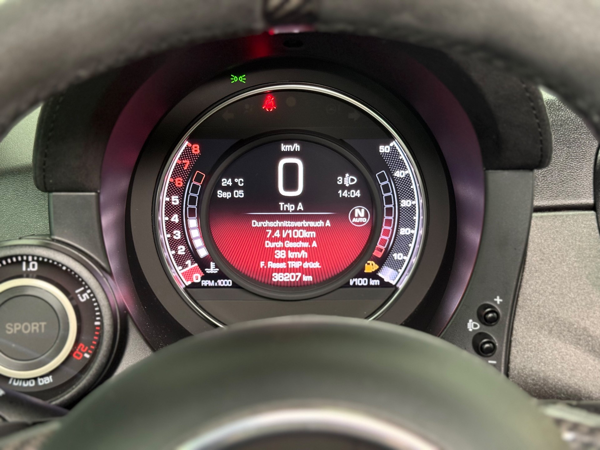 FIAT 595 1.4 16V Turbo Abarth Competizione Dualogic-image-17