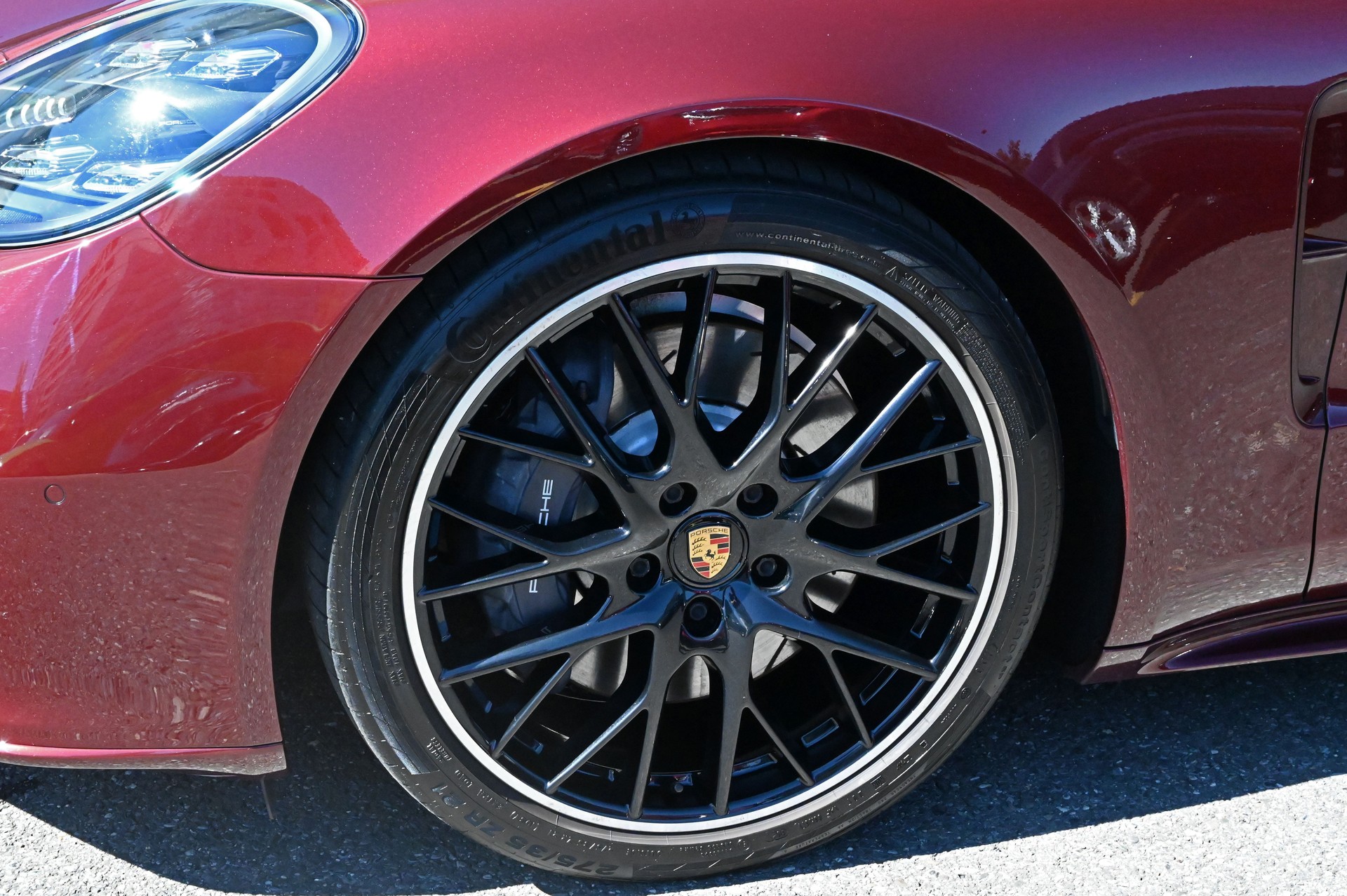 PORSCHE Panamera 4 E-Hybrid PDK "cherry metallic"-image-4