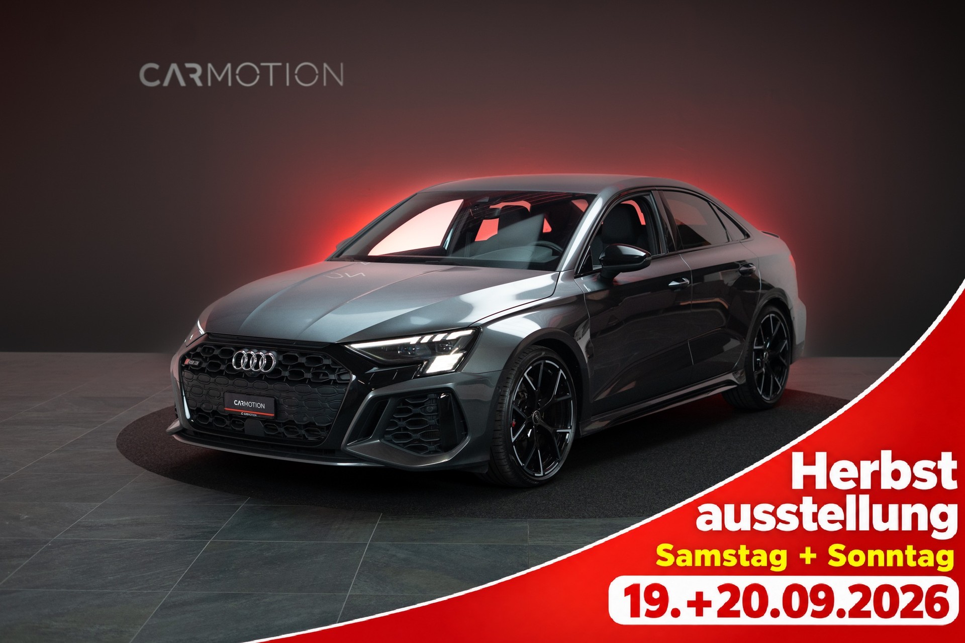 AUDI RS3 Limousine 2.5 TFSI quattro S-Tronic / Rückfahrkamera / Tempomat / Ambientebeleuchtung-image-0