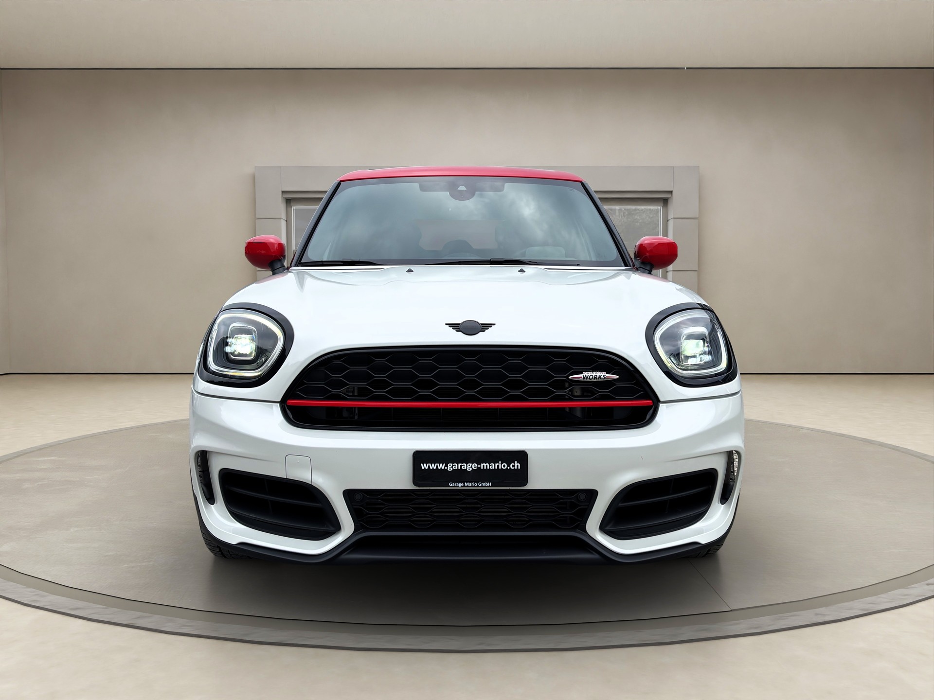 MINI Countryman John Cooper Works ALL4 Steptronic✅CH-Fahrzeug & 8-fach bereift auf ALU✅-image-1