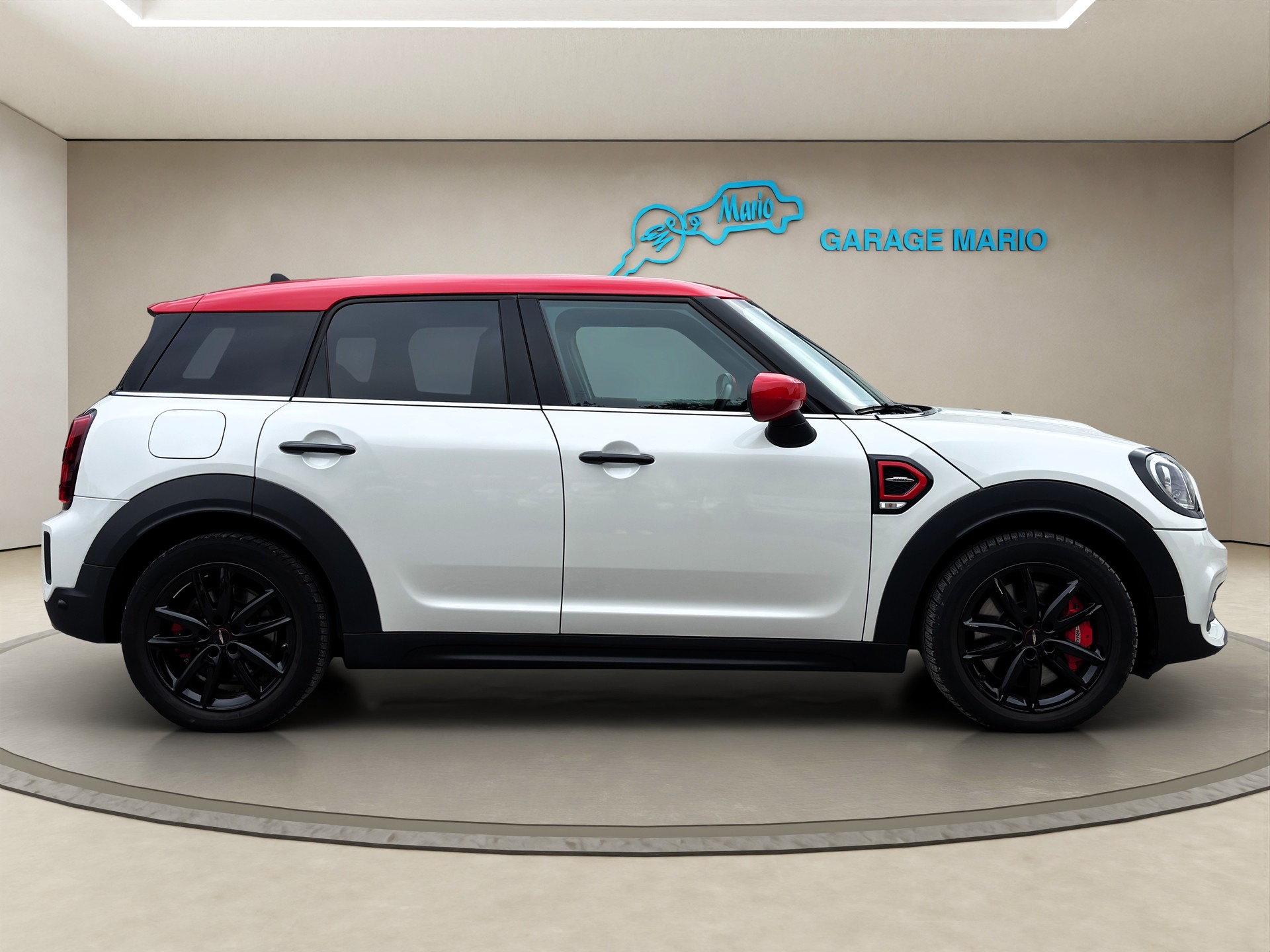 MINI Countryman John Cooper Works ALL4 Steptronic✅CH-Fahrzeug & 8-fach bereift auf ALU✅-image-3