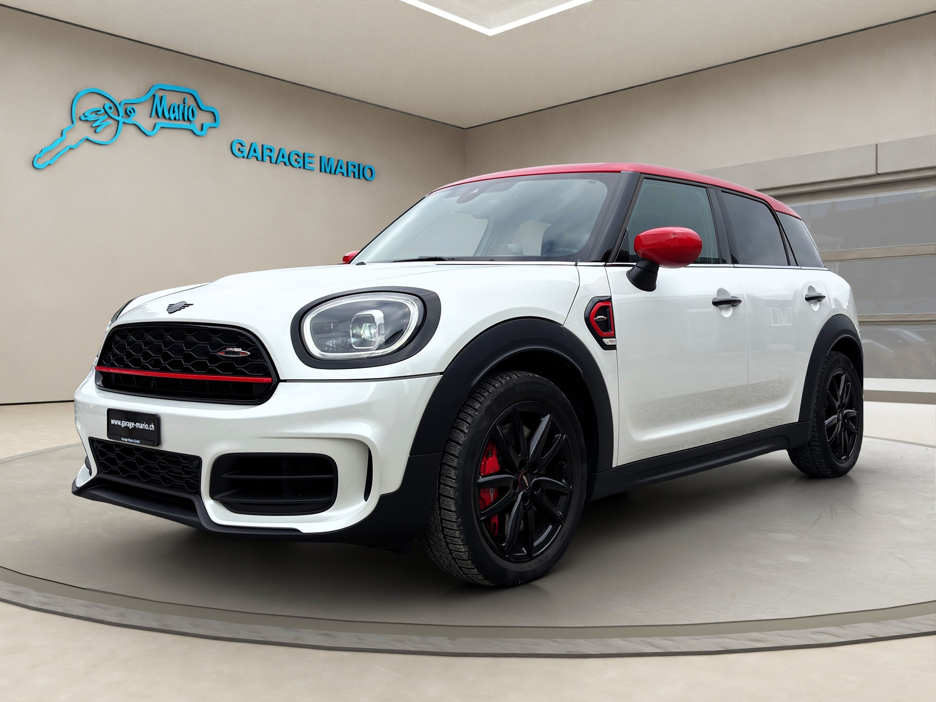 MINI Countryman John Cooper Works ALL4 Steptronic✅CH-Fahrzeug & 8-fach bereift auf ALU✅-image-2