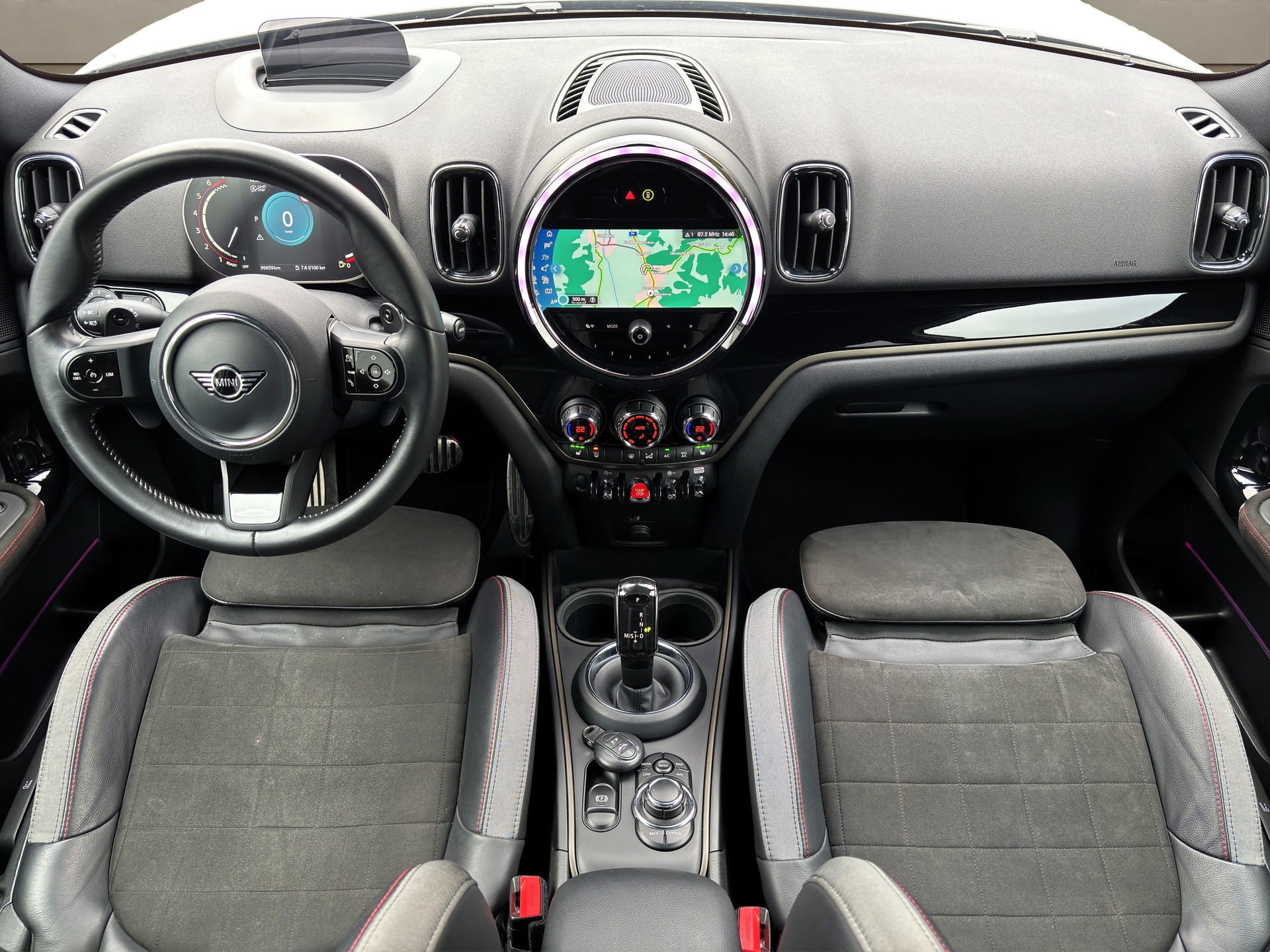 MINI Countryman John Cooper Works ALL4 Steptronic✅CH-Fahrzeug & 8-fach bereift auf ALU✅-image-7