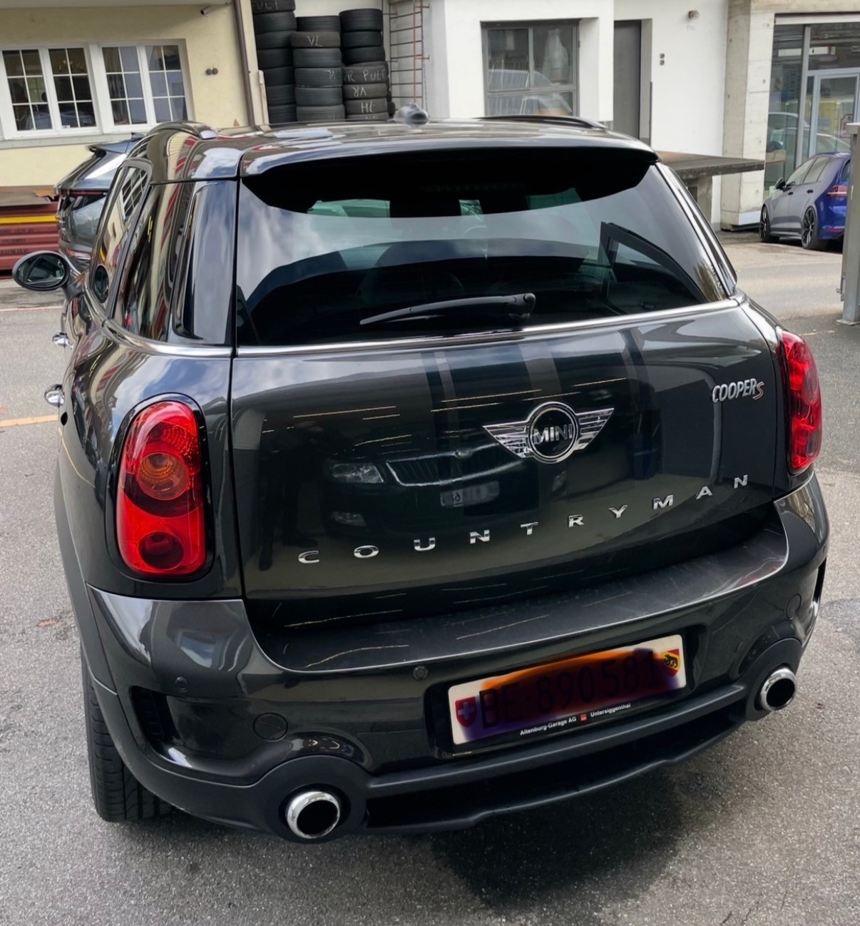 MINI JohnCooperWorks - S ALL4 / Navi/Leder/Panoramadach/8 fach bereift/Harman Kardon/frisch MFK-image-1