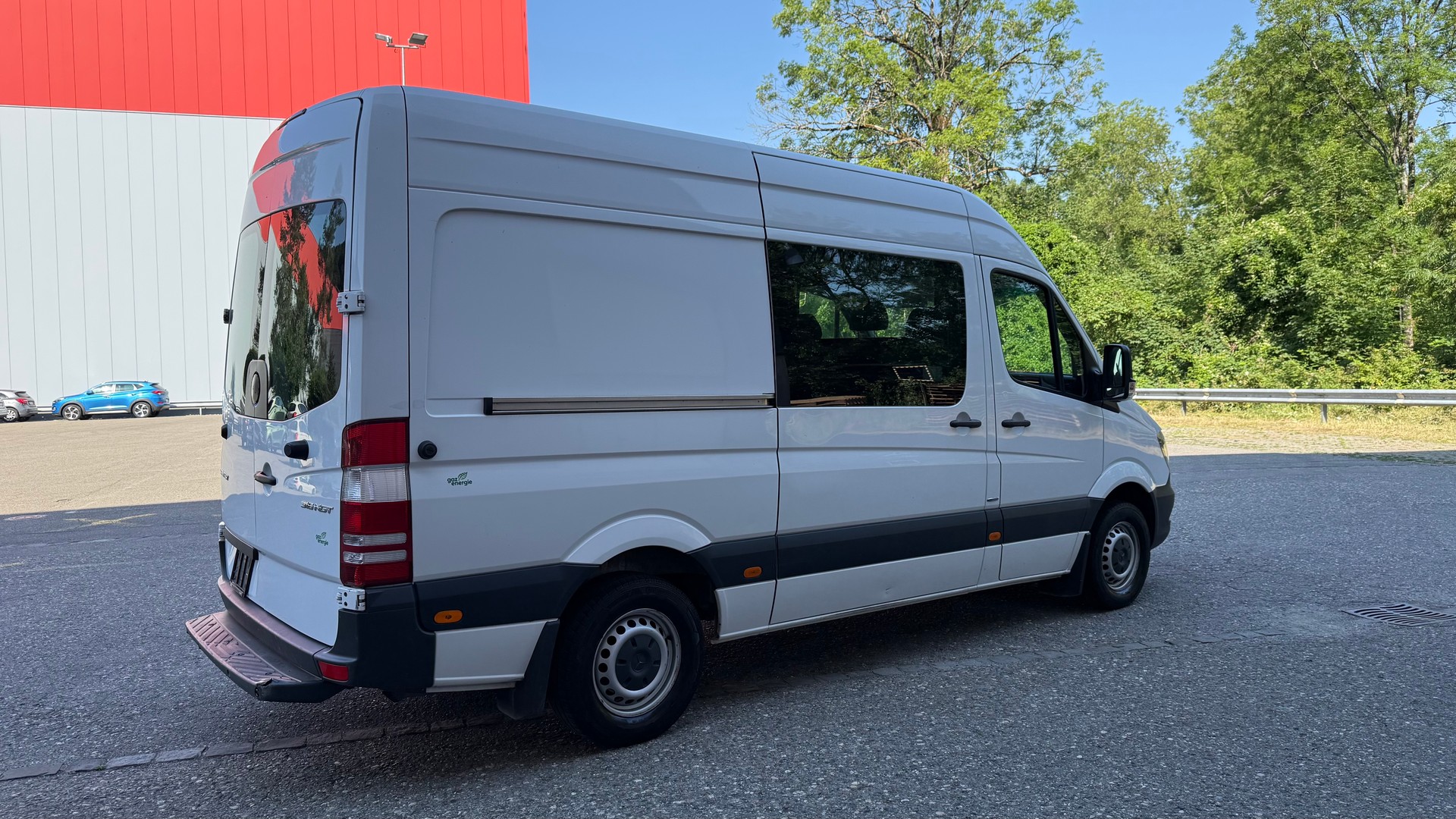 MERCEDES-BENZ Sprinter 316 NGT Standard klimatisiert mit Schranke-image-5