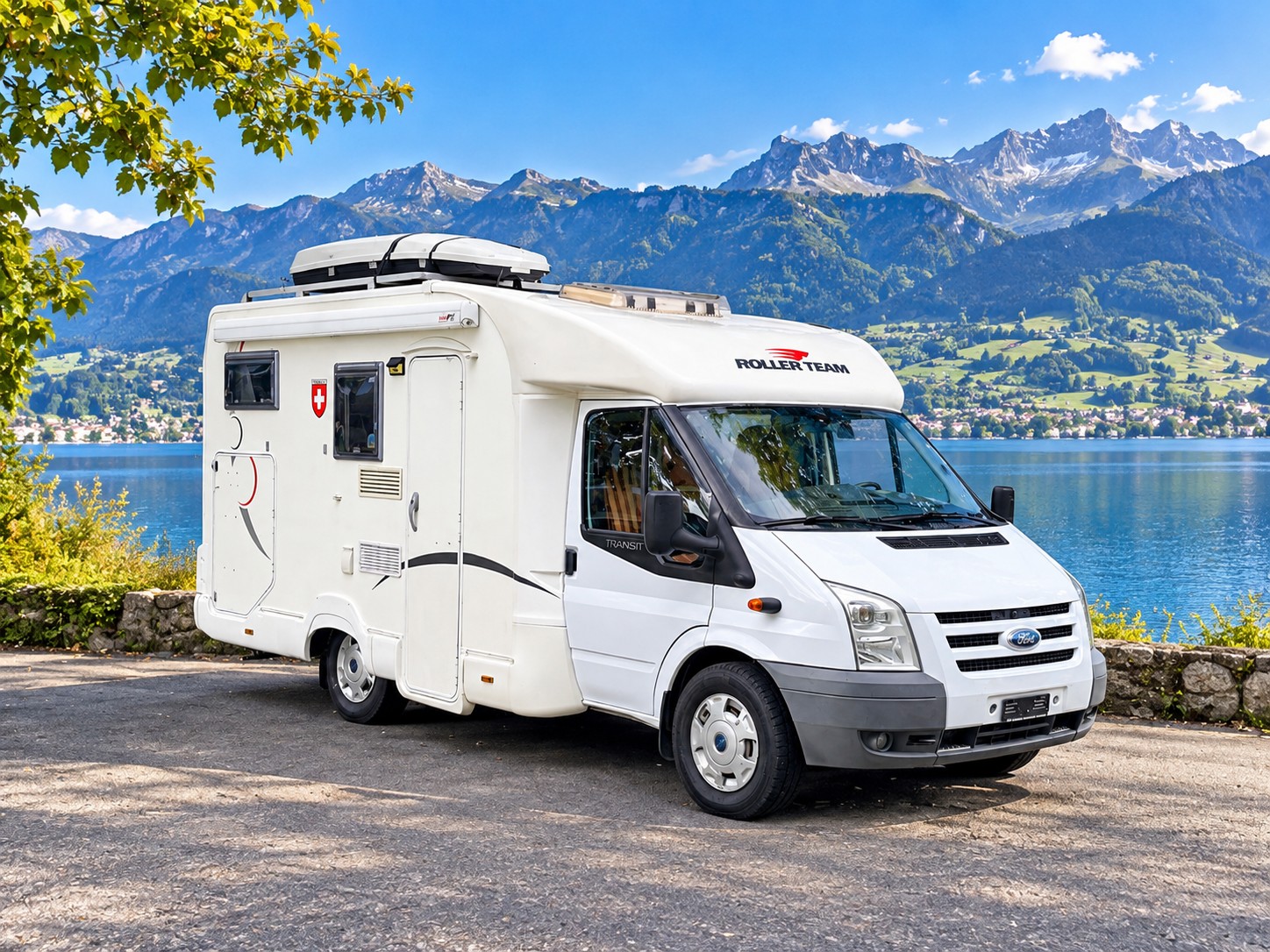 FORD 2.2TDCi 125PS ROLLER TEAM ***5.9M lang/höhen verstellbares Bett/Riesen Garage***