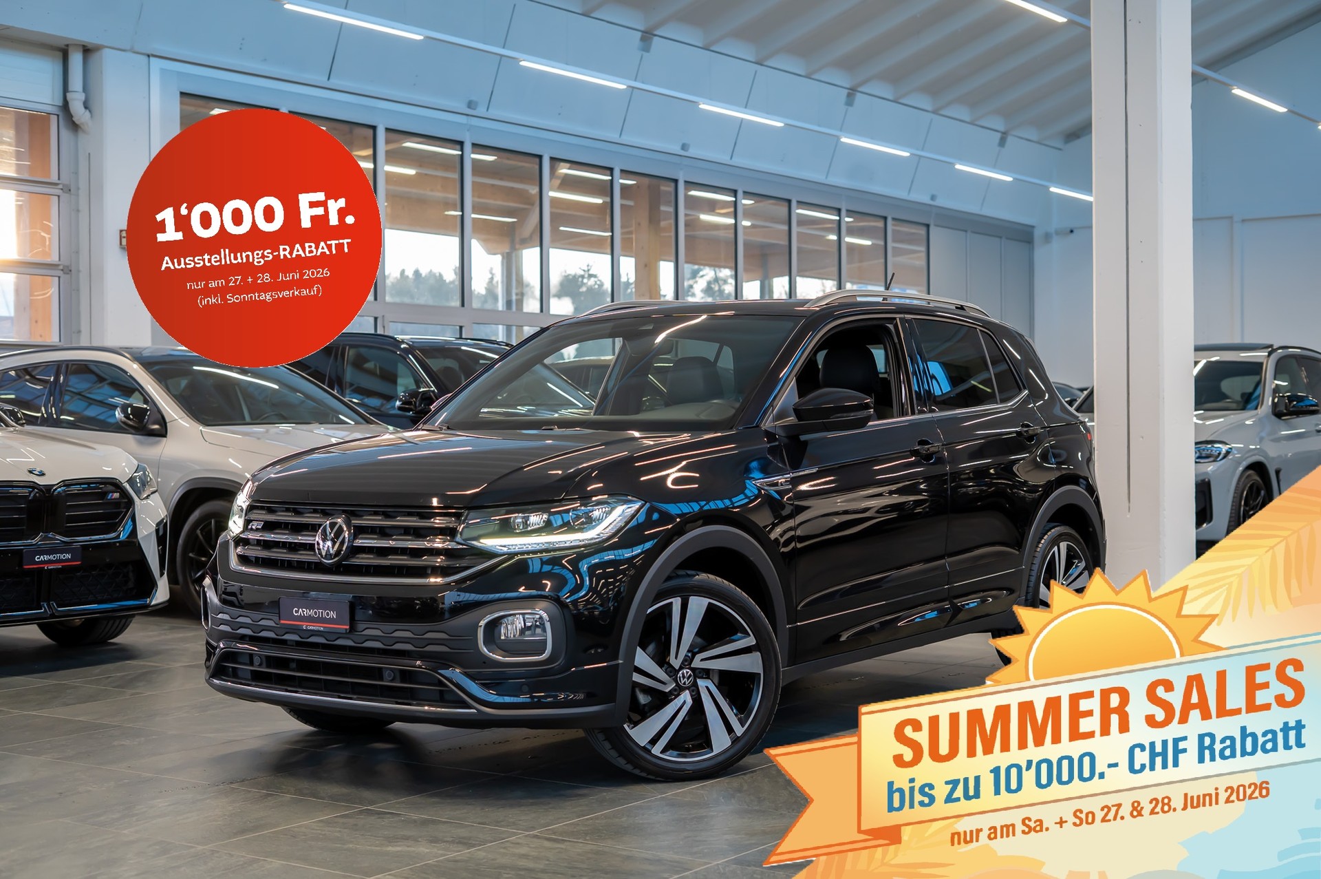VW T-Cross 1.0 TSI 115 R-Line DSG/ Tempomat / Sitzheizung / Parkhilfe-image-0