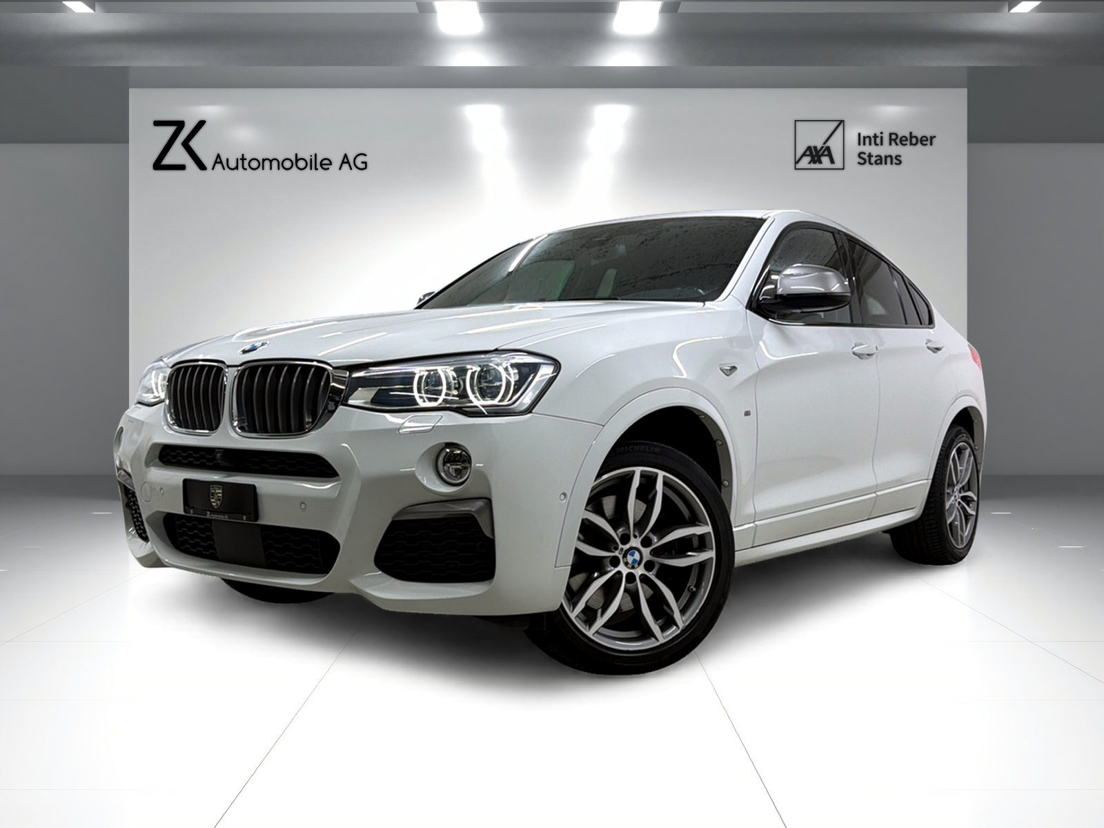 BMW X4 M40i 360PS ALPINWEISS Steptronic / 360° Kamera / Glasdach / Komfortzugang / Leder / Head-Up-Display /