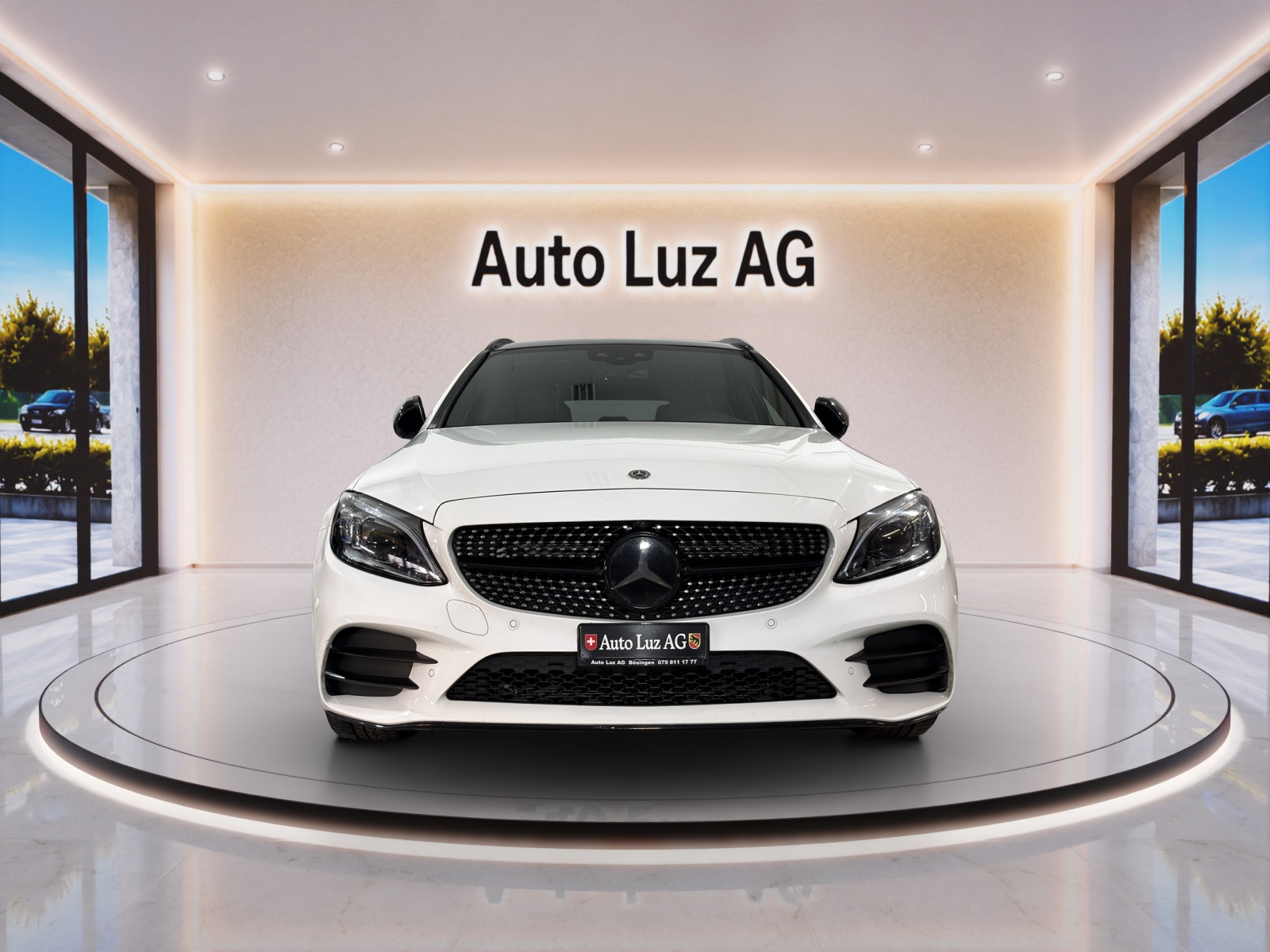 MERCEDES-BENZ C 220 d Swiss Star AMG Line 4M 9G-Tronic-showroom-element-1