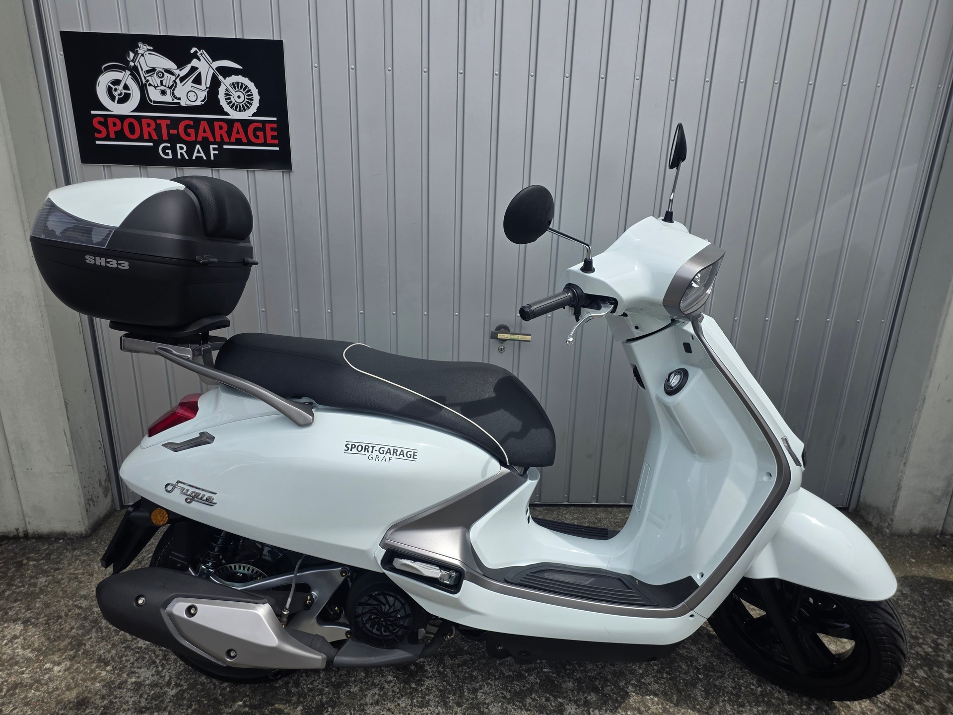 SYM Fugue 125, Mit Topcase