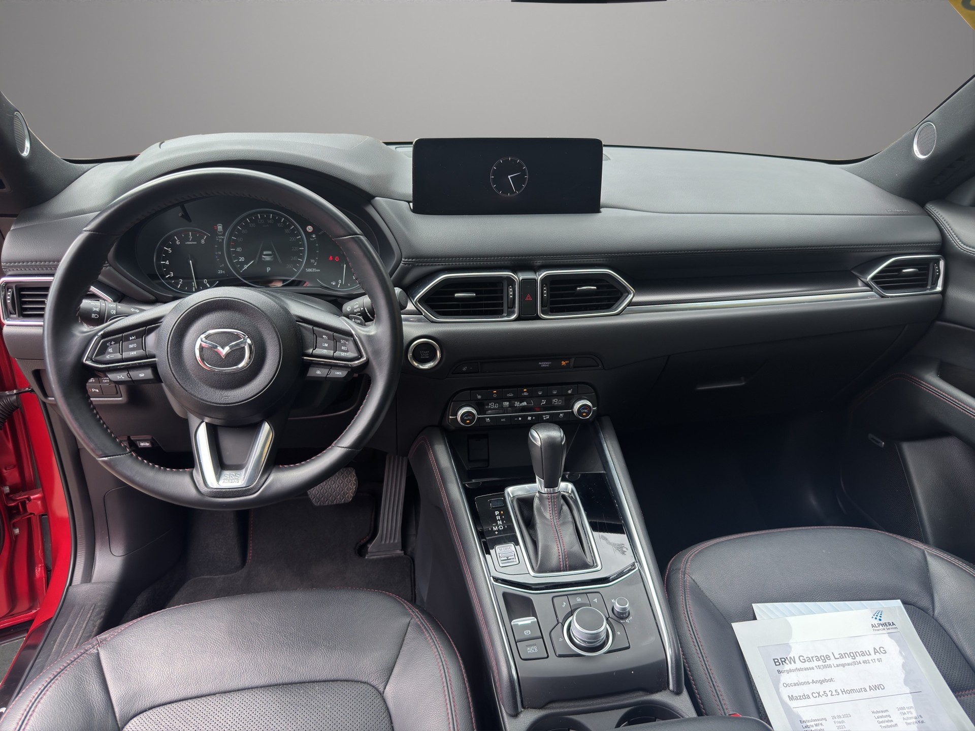 MAZDA CX-5 e-Skyactiv-G 194 Homura AWD Automat-image-9