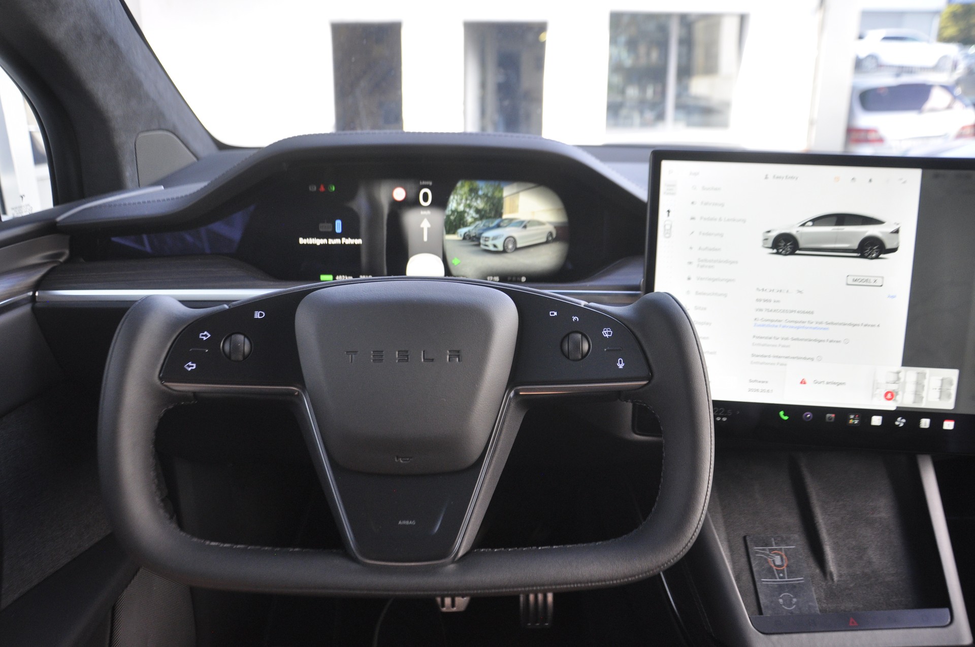 TESLA Model X 100kWh Palladium I 7 Plätze I Anhängerkupplung-image-9