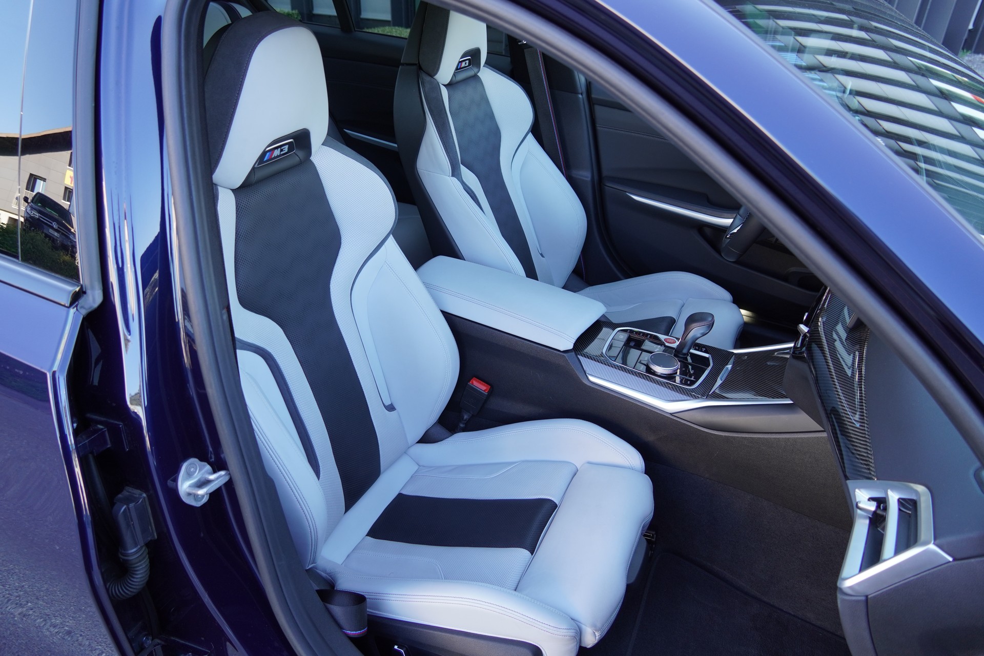 BMW M3 Competition M xDrive//BMW Individual Tansanitblau//Werksgarantie bis 03.2028//-image-6